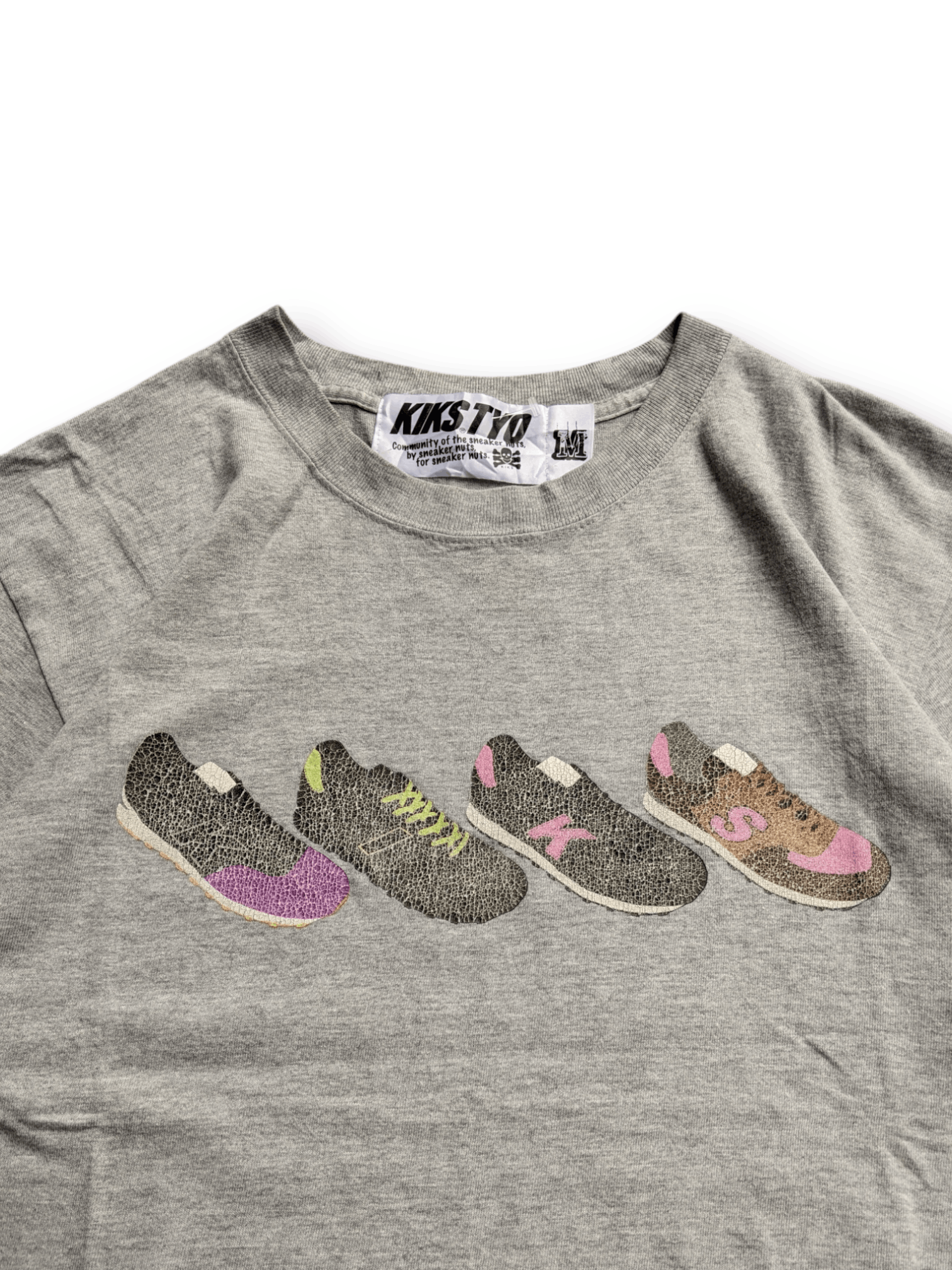KIKS TYO × Vintage Kiks Tyo Community Sneaker Nuts Vintage T Shirt Size US M / EU 48-50 / 2 - 2 Thumbnail