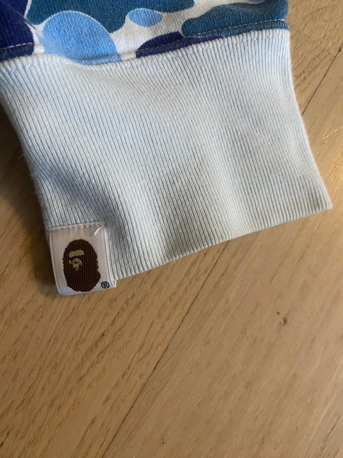 Bape Bape ABC Camo blue zip up hoodie Size US L / EU 52-54 / 3 - 5 Thumbnail