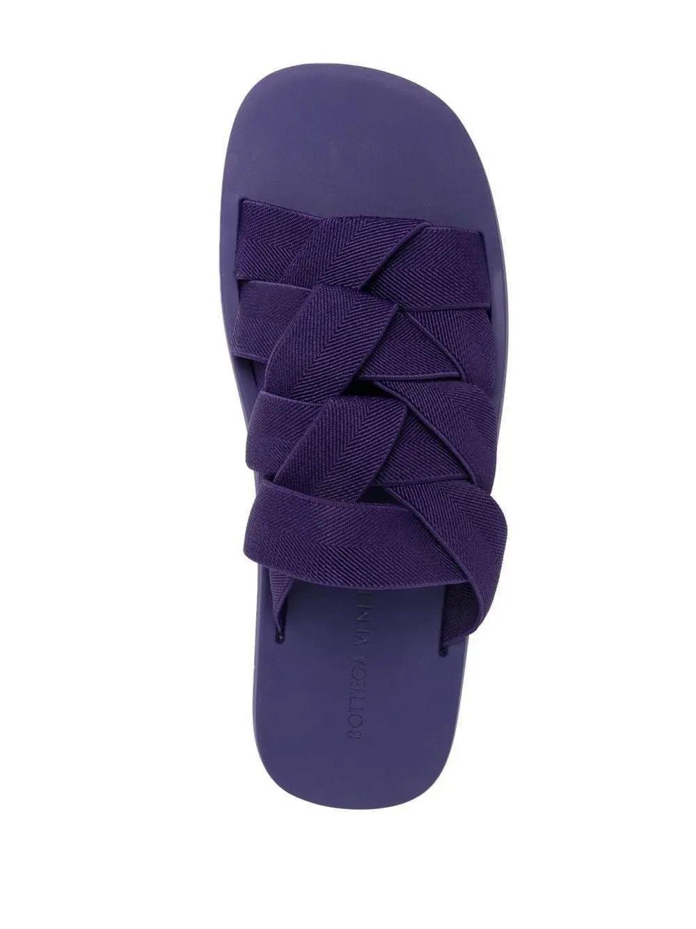 Bottega Veneta o1bcso1str0824 Plat Mules in Purple Size US 9 / EU 42 - 4 Thumbnail