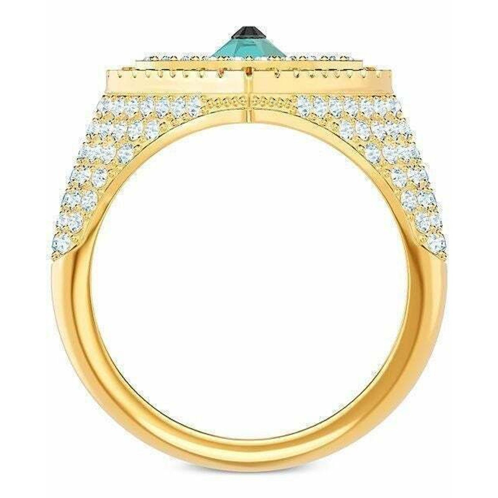 Swarovski Swarovski LUCKY GODDESS HEART MOTIF RING 6 USA 52 EUR Size ONE SIZE - 10 Thumbnail