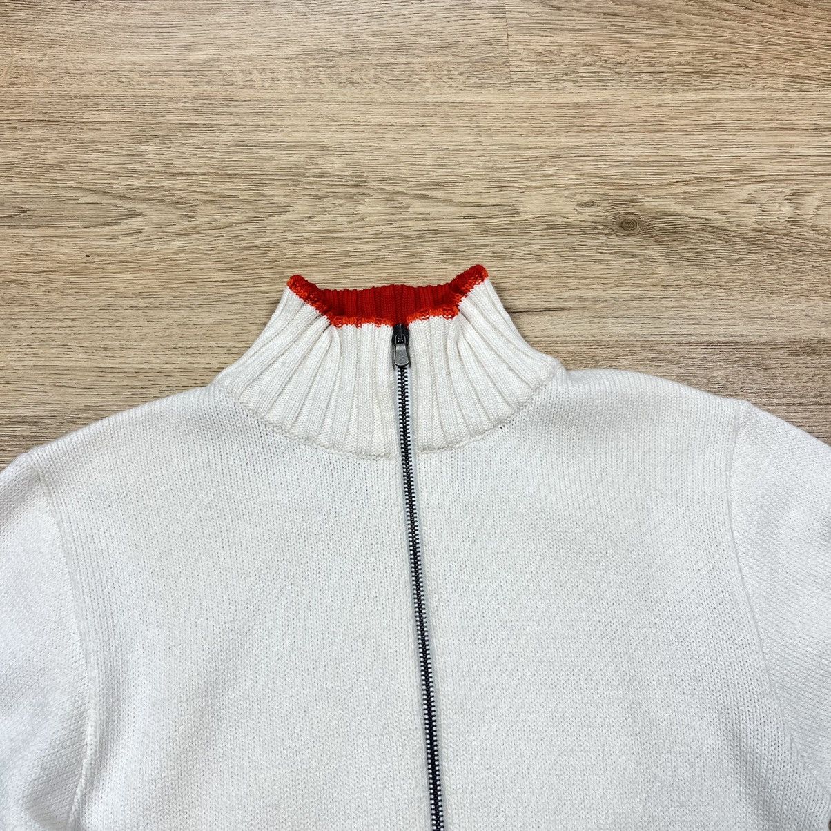 Versace Vintage Versace Sport Full Zip Knit Sweater Wool Logo XS Size US XS / EU 42 / 0 - 4 Thumbnail
