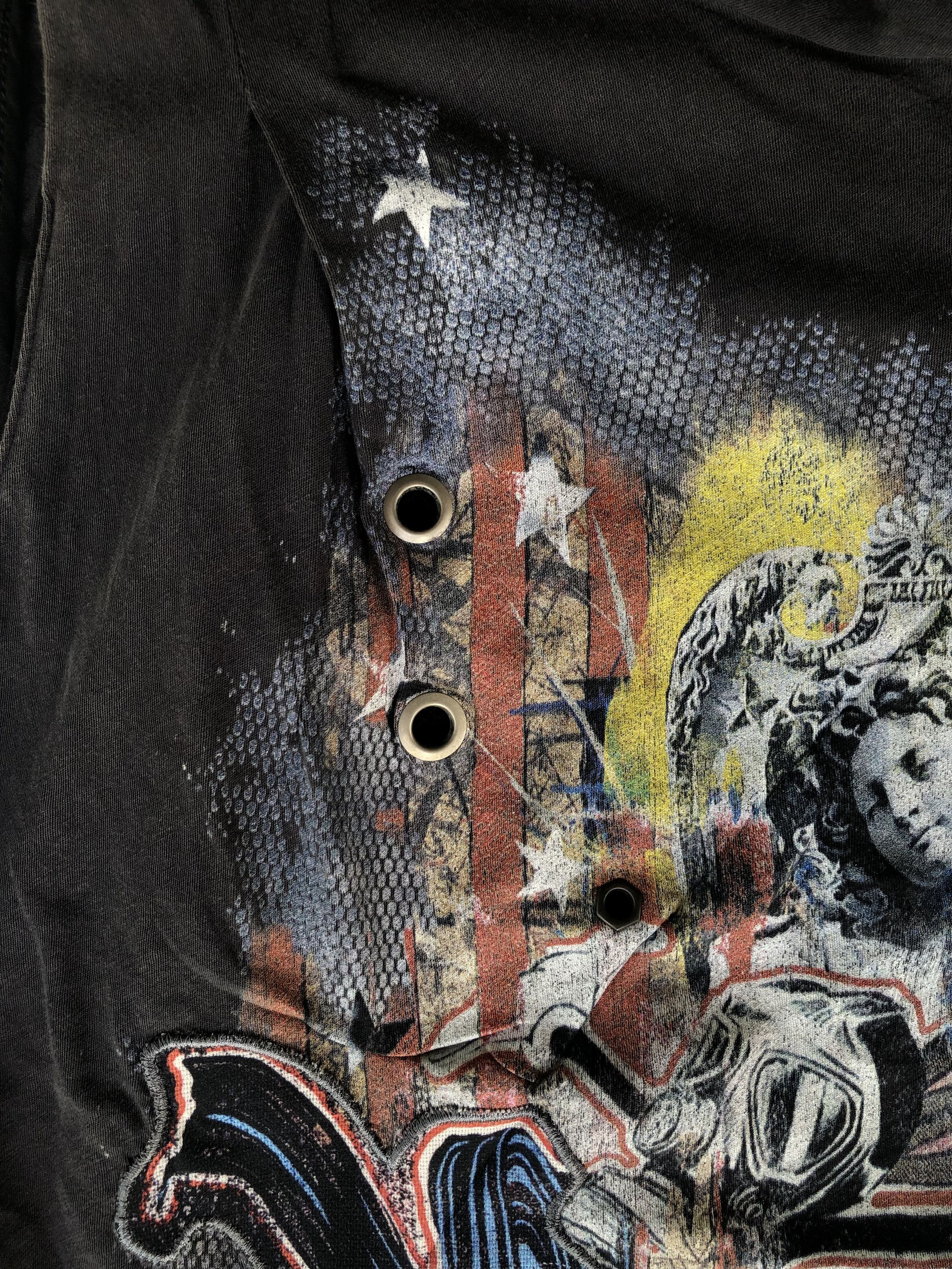20471120 × Beauty Beast × Japanese Brand Very Nice Design Angel Studded Gothic Punk Style Size M / US 6-8 / IT 42-44 - 3 Thumbnail