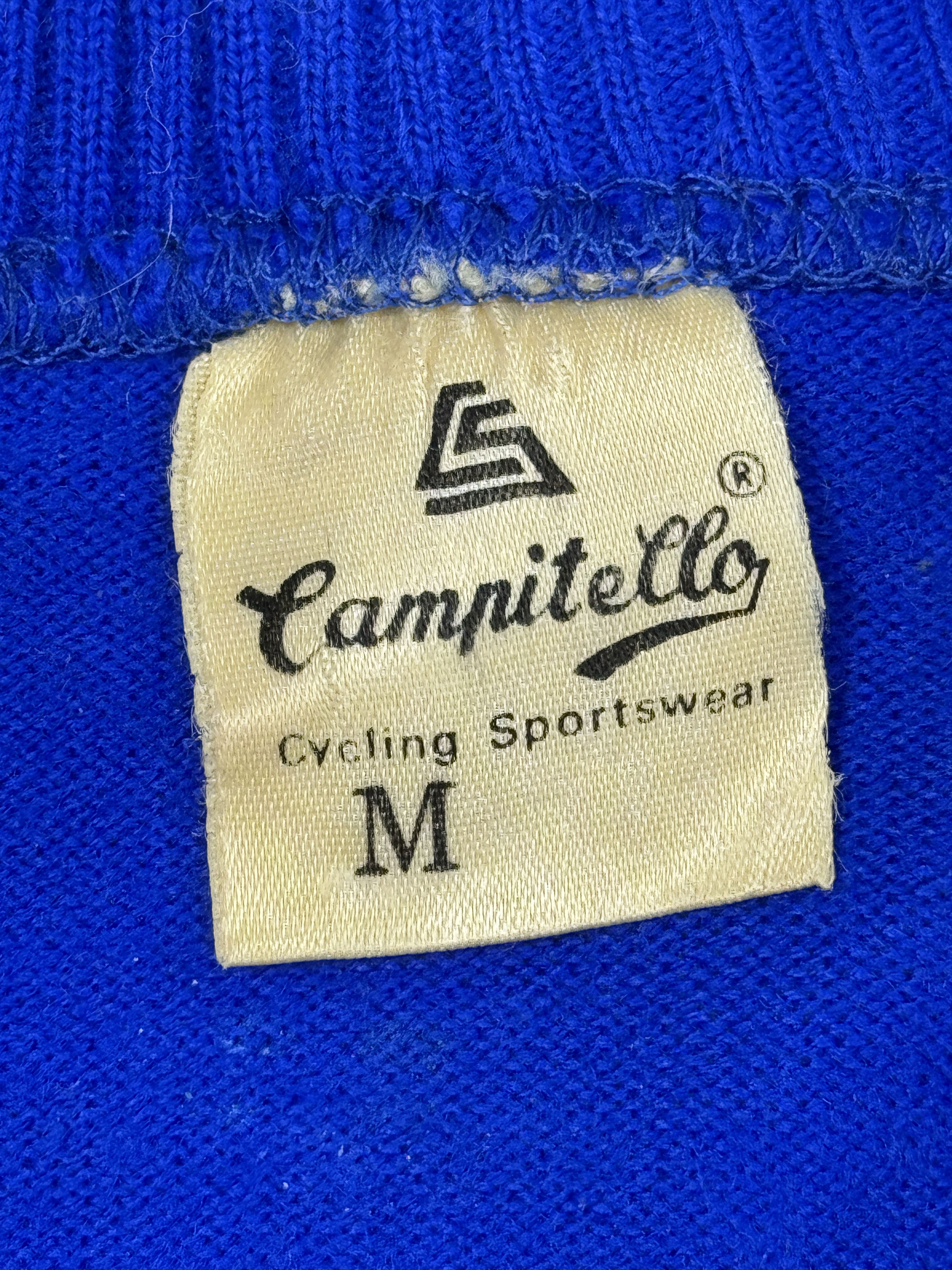 Vintage Vintage 70s Campitello Cycling Jersey UCI Rainbow Size US M / EU 48-50 / 2 - 7 Thumbnail