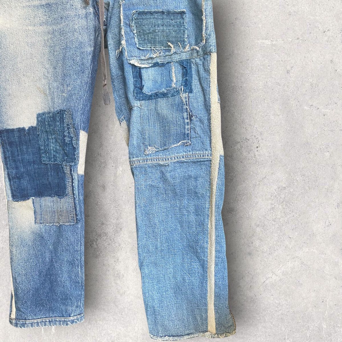 Greg Lauren Greg Lauren Vintage Levi’s Deconstruction Jeans Size US 32 / EU 48 - 5 Thumbnail