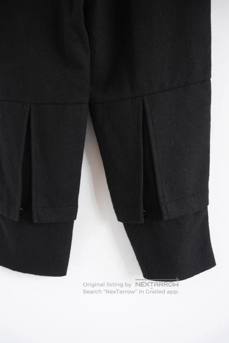 Yohji Yamamoto YOHJI YAMAMOTO size M Double-Layer Patchwork Ankle Pants Size US 27 - 5 Thumbnail