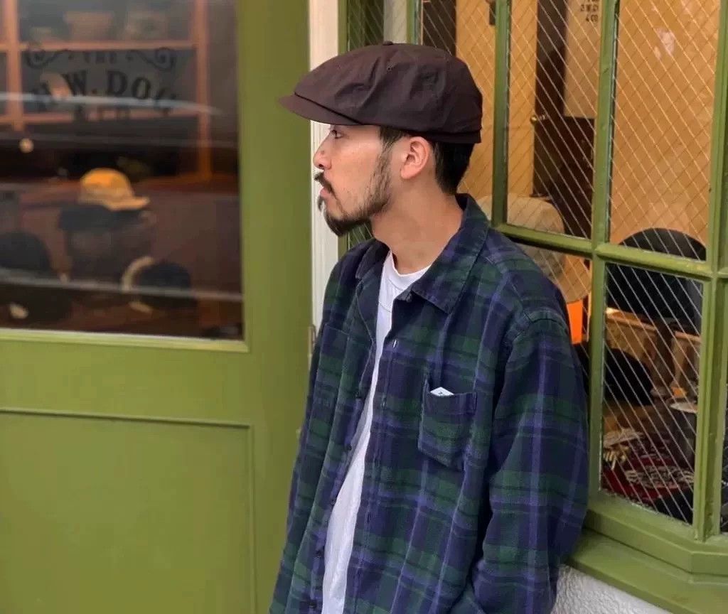 THE H.W.DOG&CO. H.W.dog Newsboy Cap Size ONE SIZE - 1 Thumbnail