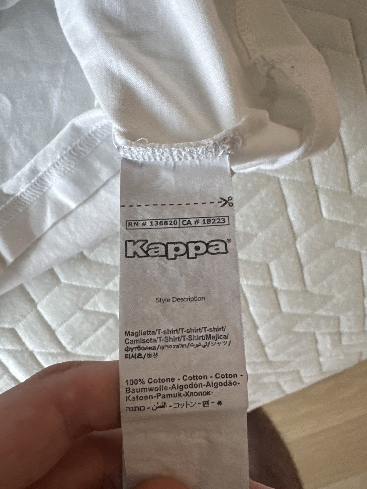 Barneys New York × Kappa Kappa Barney’s New York t shirt Size US L / EU 52-54 / 3 - 2 Thumbnail
