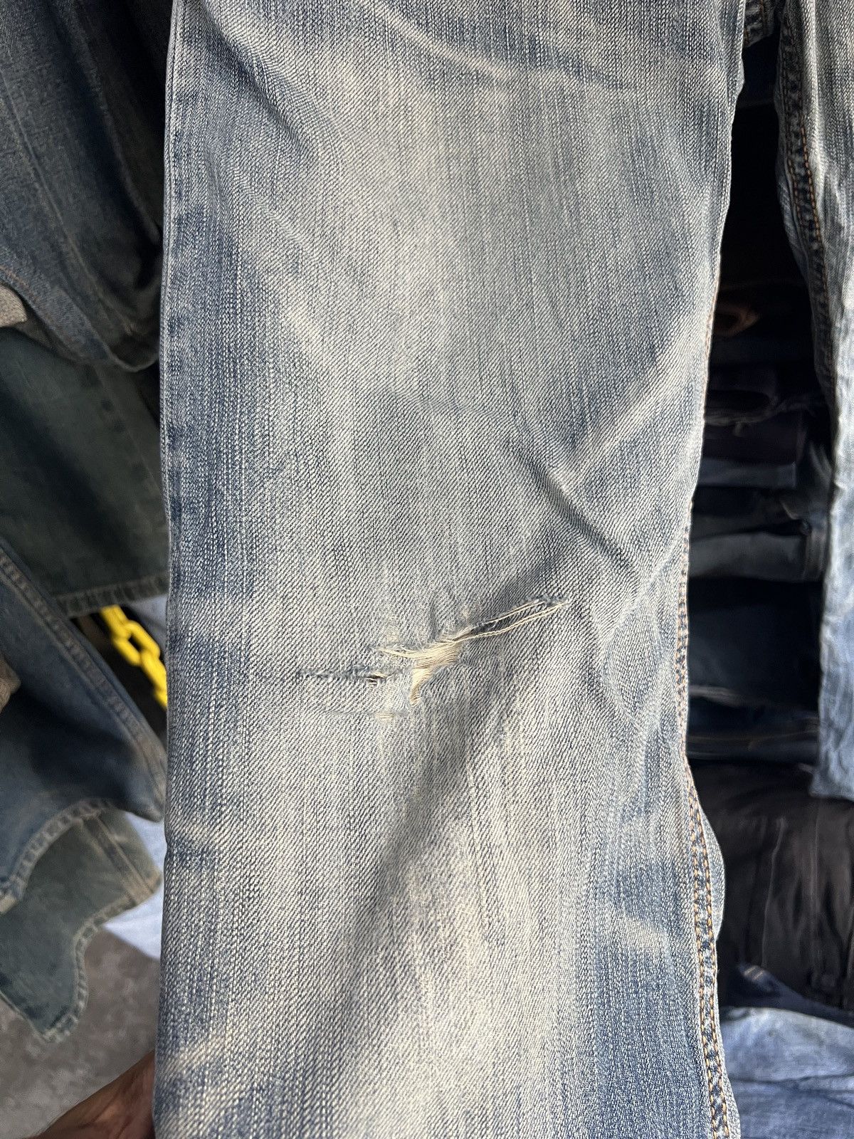 Edwin 🔥Edwin Exclusive Vintage XV Distressed Denim Size US 33 - 9 Thumbnail