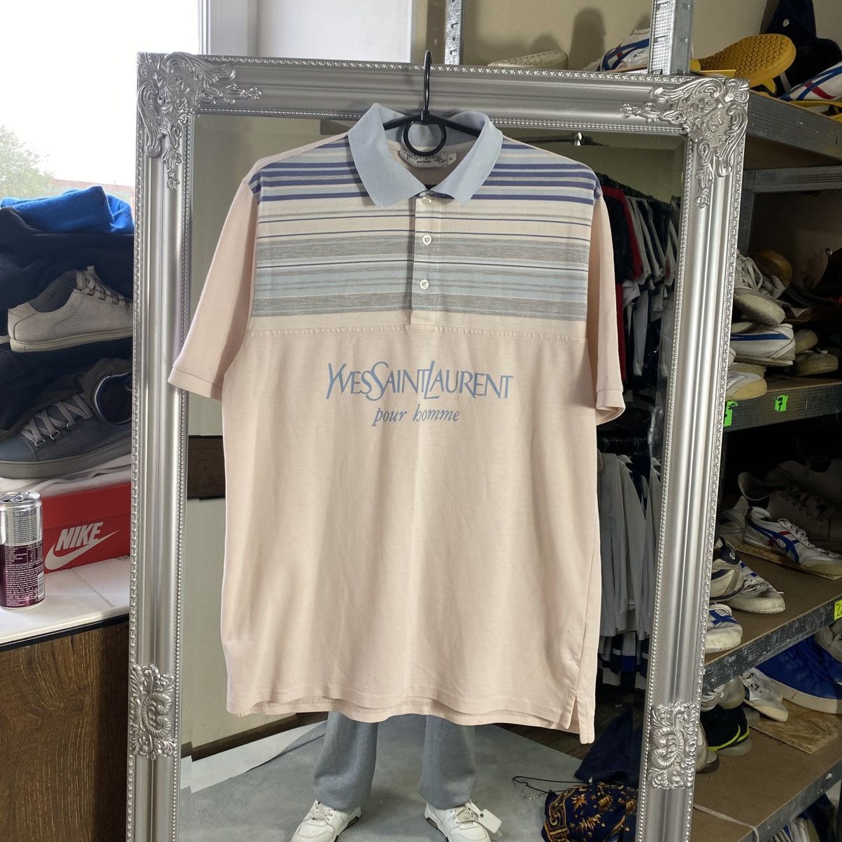 Yves Saint Laurent Vintage Yves Saint Laurent Polo Size US M / EU 48-50 / 2 - 1 Thumbnail