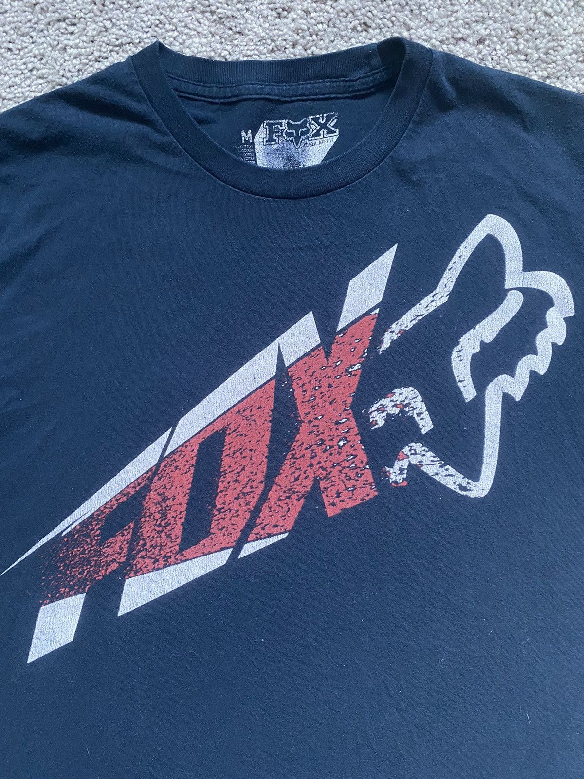 Fox Racing × Vintage Vintage Fox Tee Shirt Size US M / EU 48-50 / 2 - 2 Thumbnail
