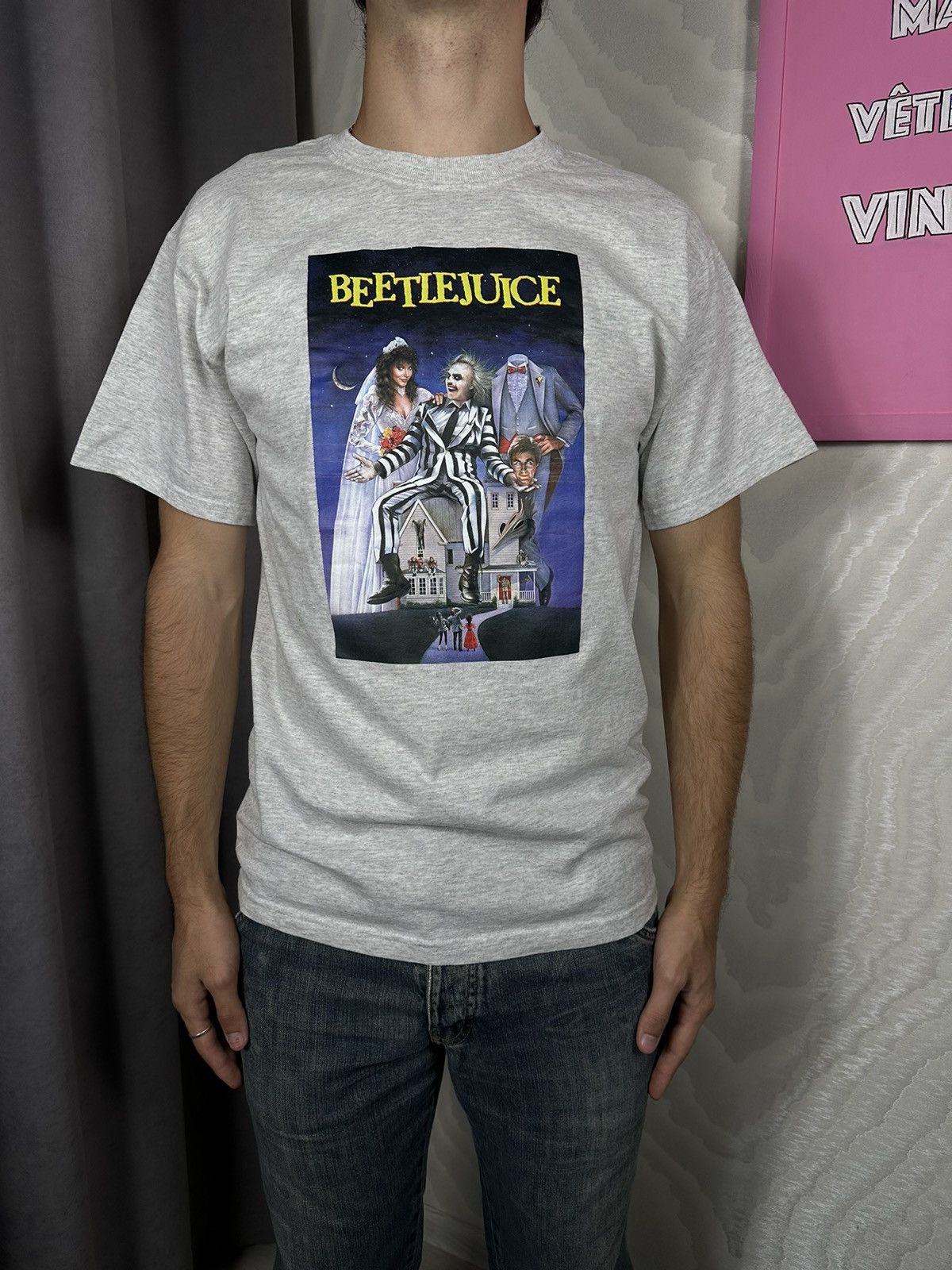 Fruit Of The Loom × Vintage Beetlejuice T-Shirt Movie Promo Size US M / EU 48-50 / 2 - 1 Thumbnail
