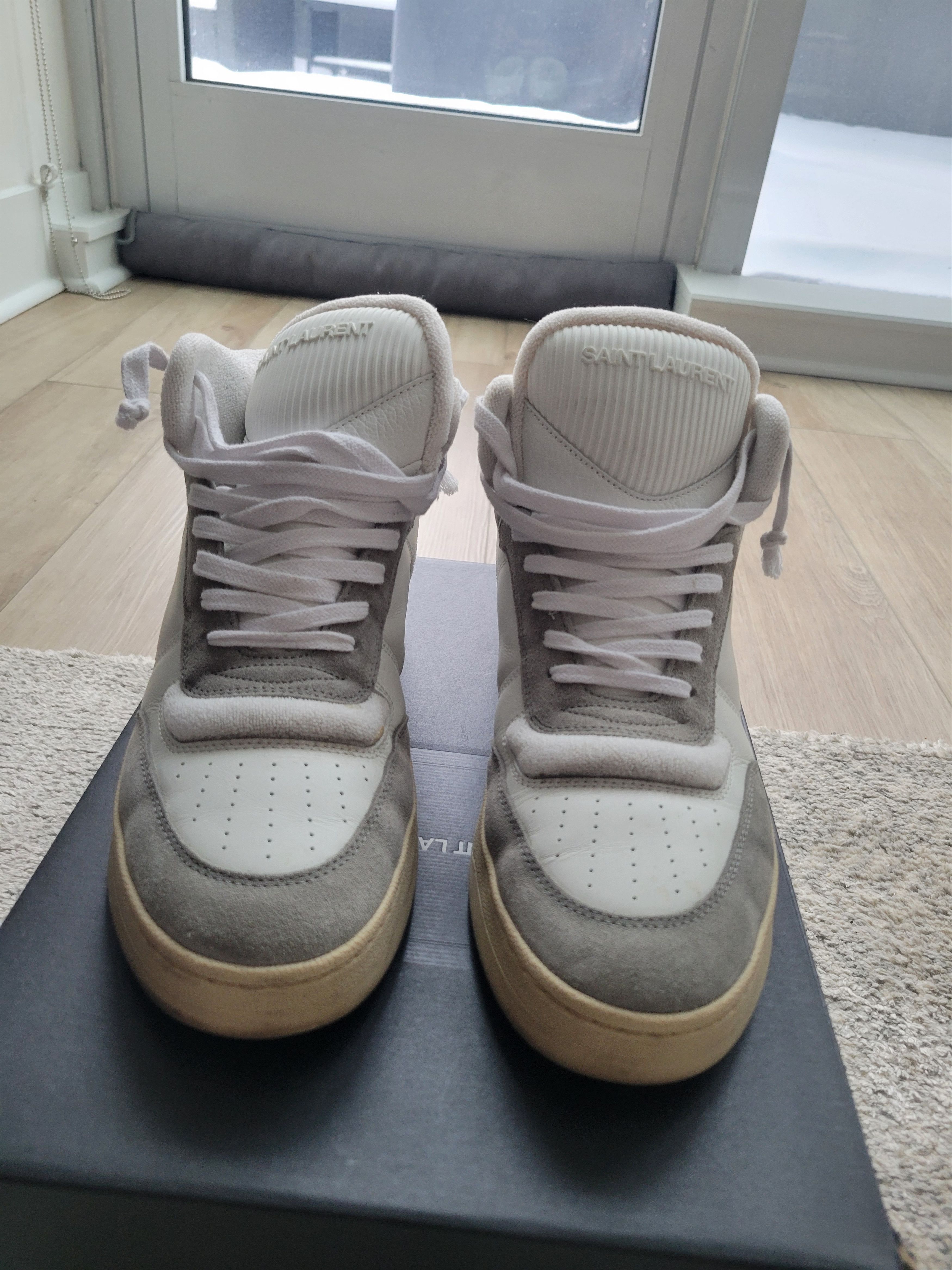 Saint Laurent Paris High top 80 Size US 10 / EU 43 - 8 Thumbnail
