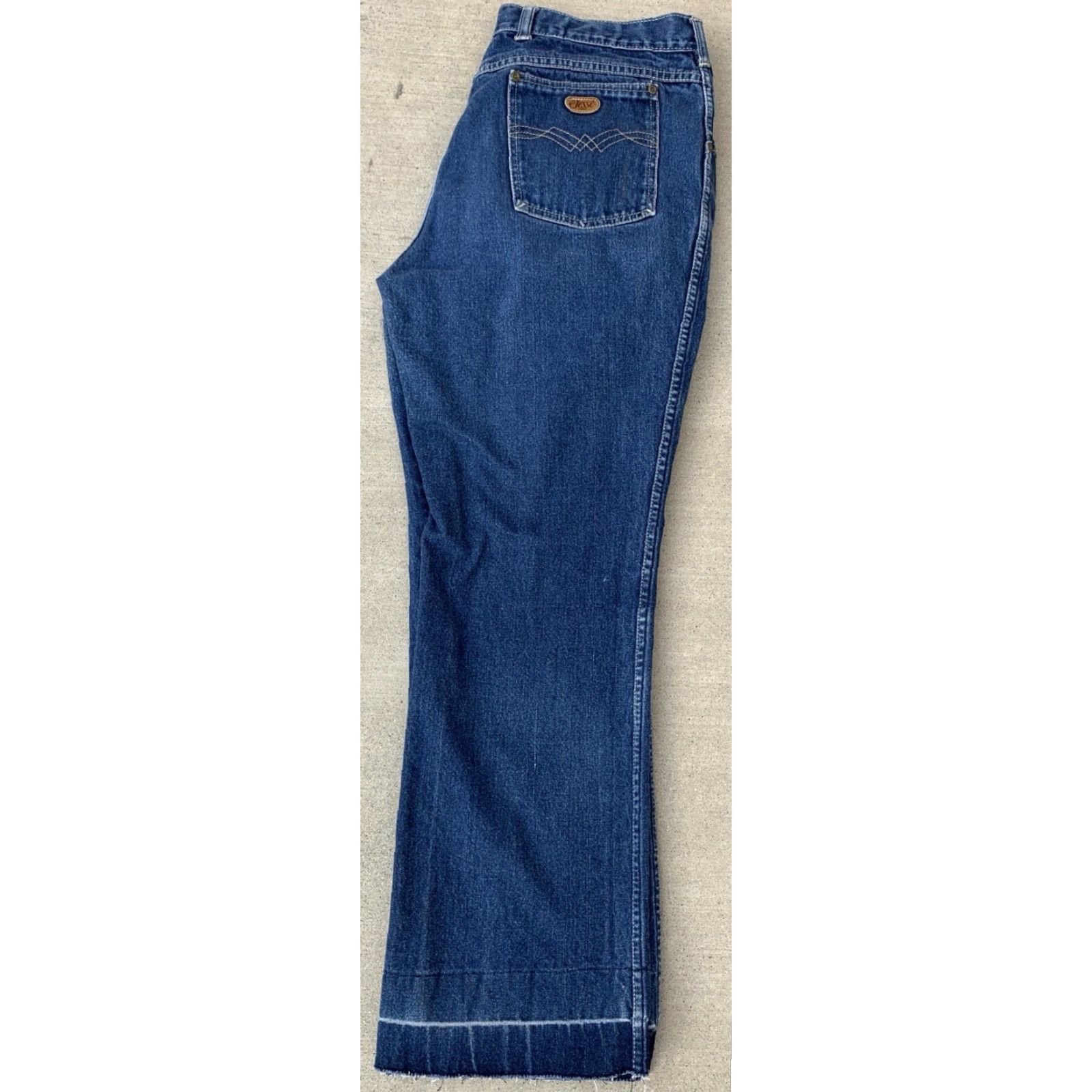 Vintage VINTAGE Jesse Jeans Mens Size 40 Waist 36 in Blue 100% Cotton Jeans with Pockets See Pics Mens Regular 29.5 Inseam Size US 40 / EU 56 - 3 Thumbnail
