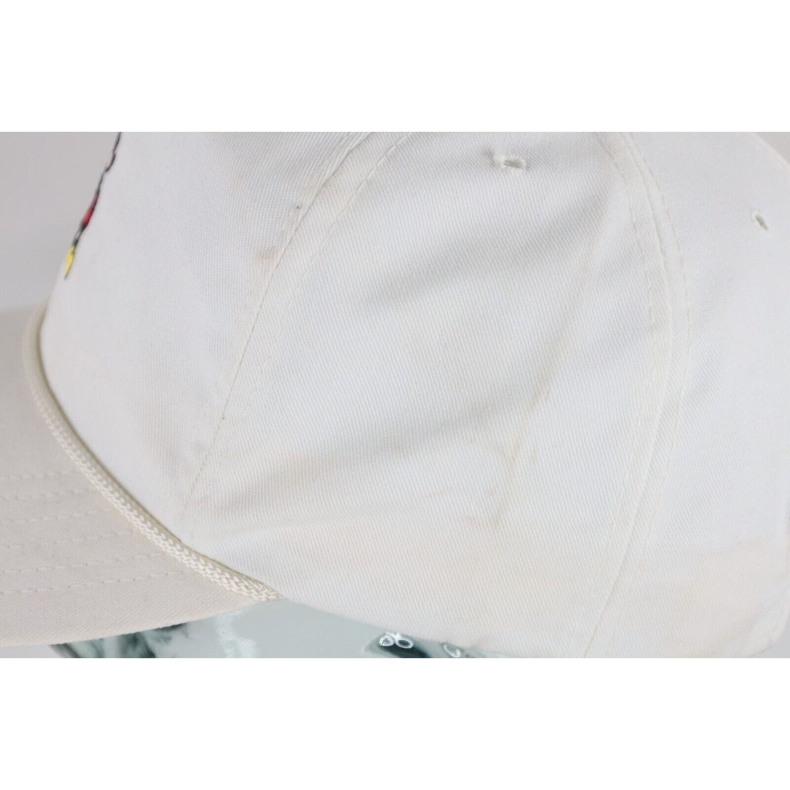 Disney × Vintage Vintage 70s 80s Disney Mickey Mouse Roped Leather Strap Hat Size ONE SIZE - 5 Thumbnail
