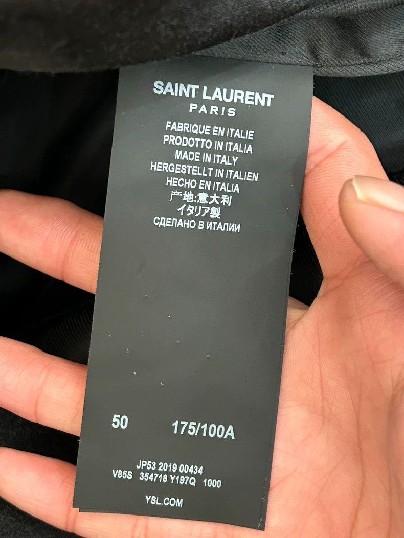 Yves Saint Laurent Saint Laruent Teddy Darth Vader Wool Pure Black Patchwork f Size US M / EU 48-50 / 2 - 5 Thumbnail