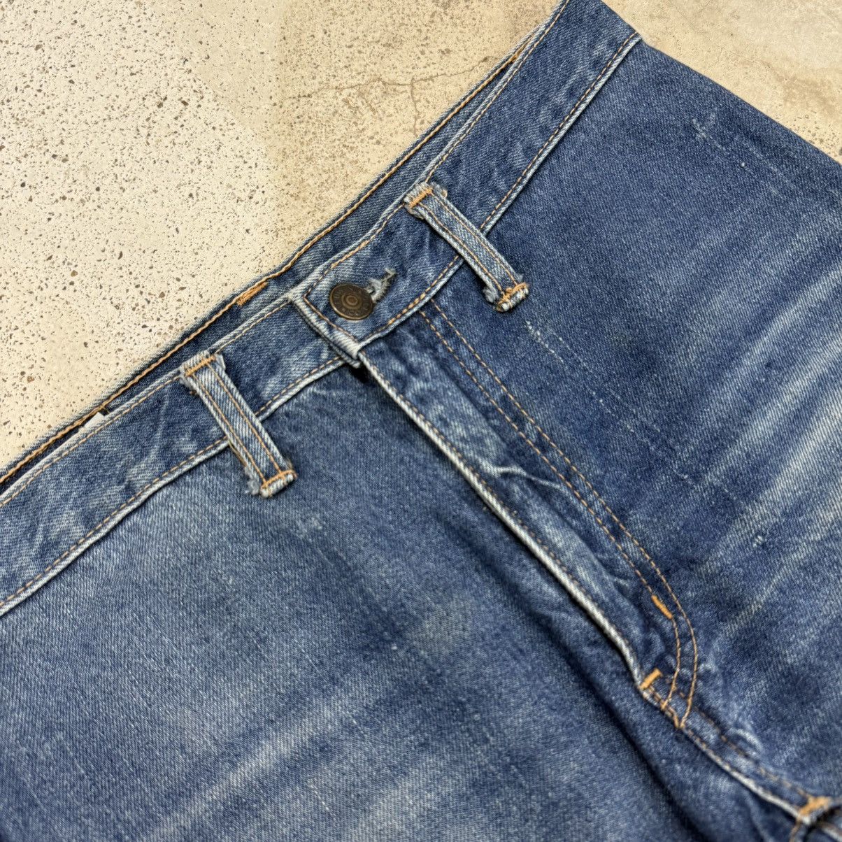 Edwin Vintage Late 80s Edwin Scovill Flare Denim Pants Size US 29 - 8 Thumbnail