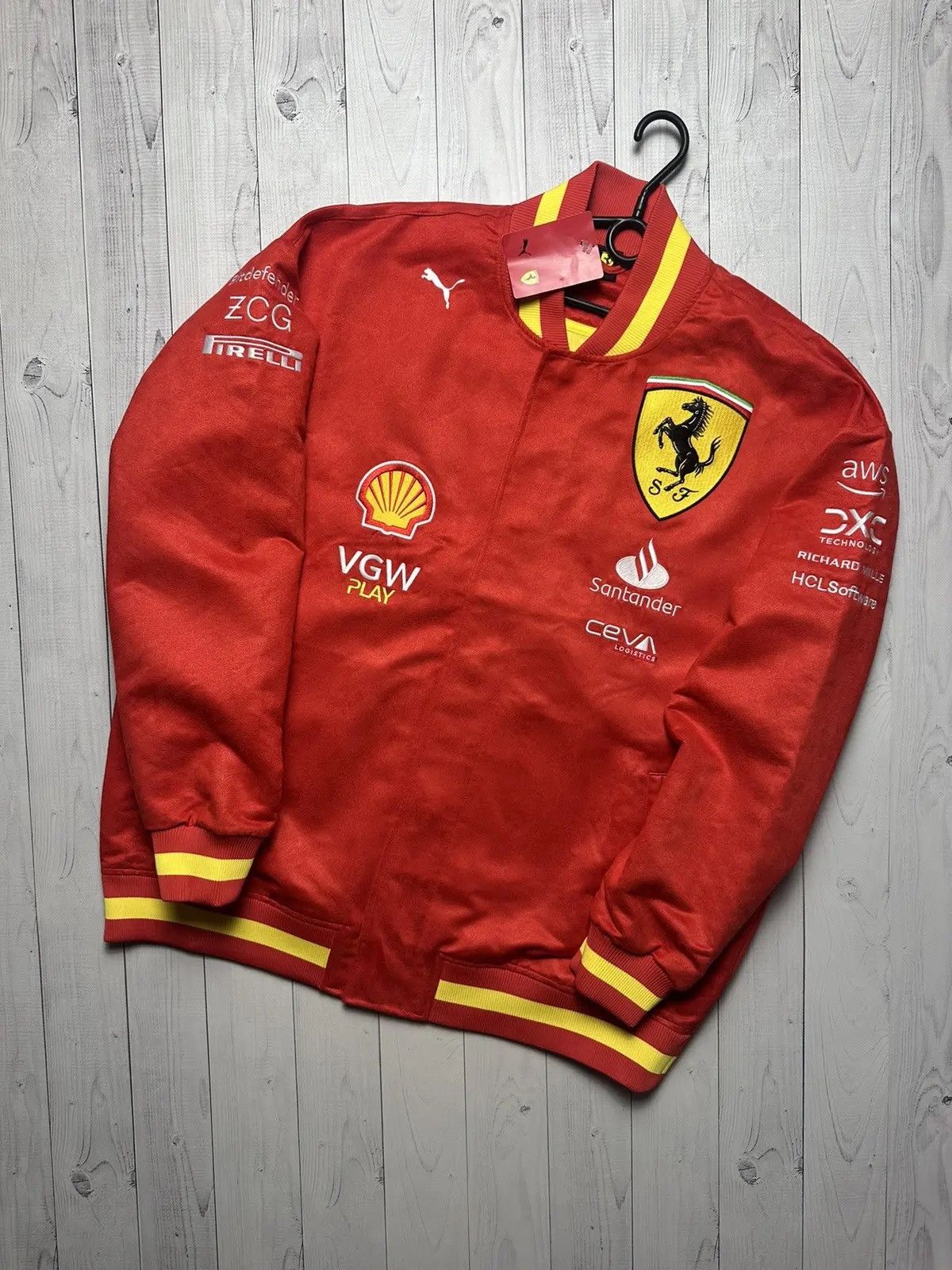 Ferrari × Puma Vintage Ferrari racing jacket bomber Formula one F1 puma Size US M / EU 48-50 / 2 - 2 Thumbnail