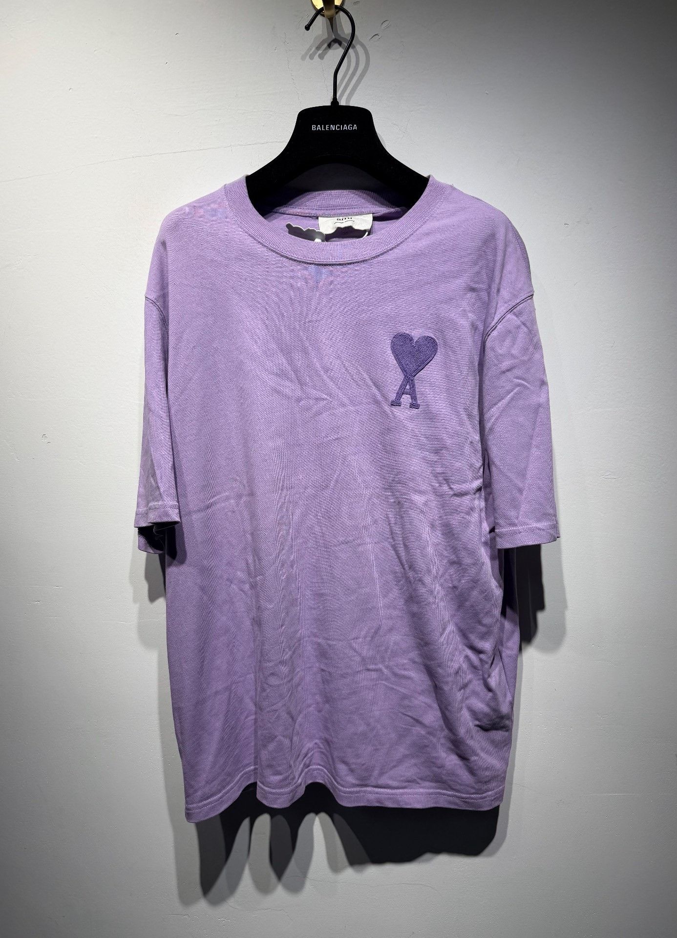 AMI Ami Embroidered T-Shirt S Women Size S / US 4 / IT 40 - 1 Thumbnail