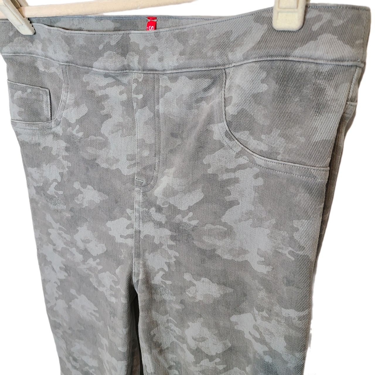 Spanx Spanx Womens Camo Ankle Leggings Gray Stonewash Stretch XL Size 32" / US 10 / IT 46 - 5 Thumbnail
