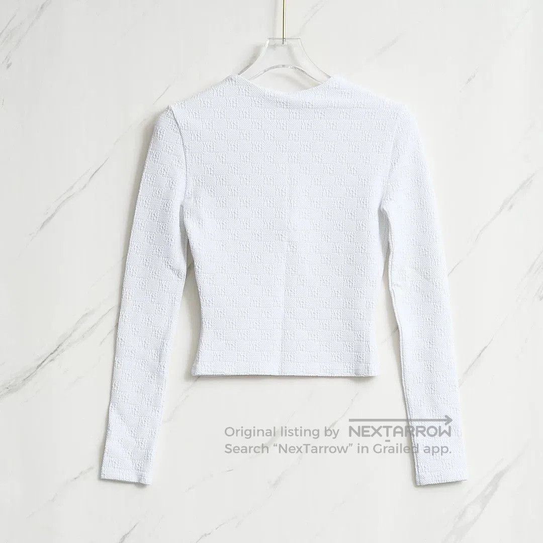 Alexander Wang Alexander Wang Women's Jacquard Slim Cardigan. Size M / US 6-8 / IT 42-44 - 4 Thumbnail