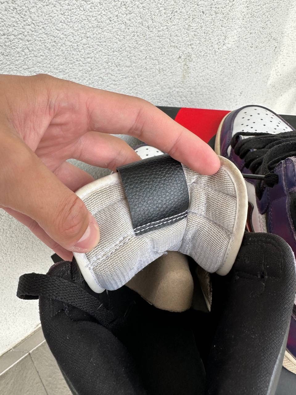Nike Jordan 1 High Court Purple Size US 8.5 / EU 41-42 - 9 Thumbnail