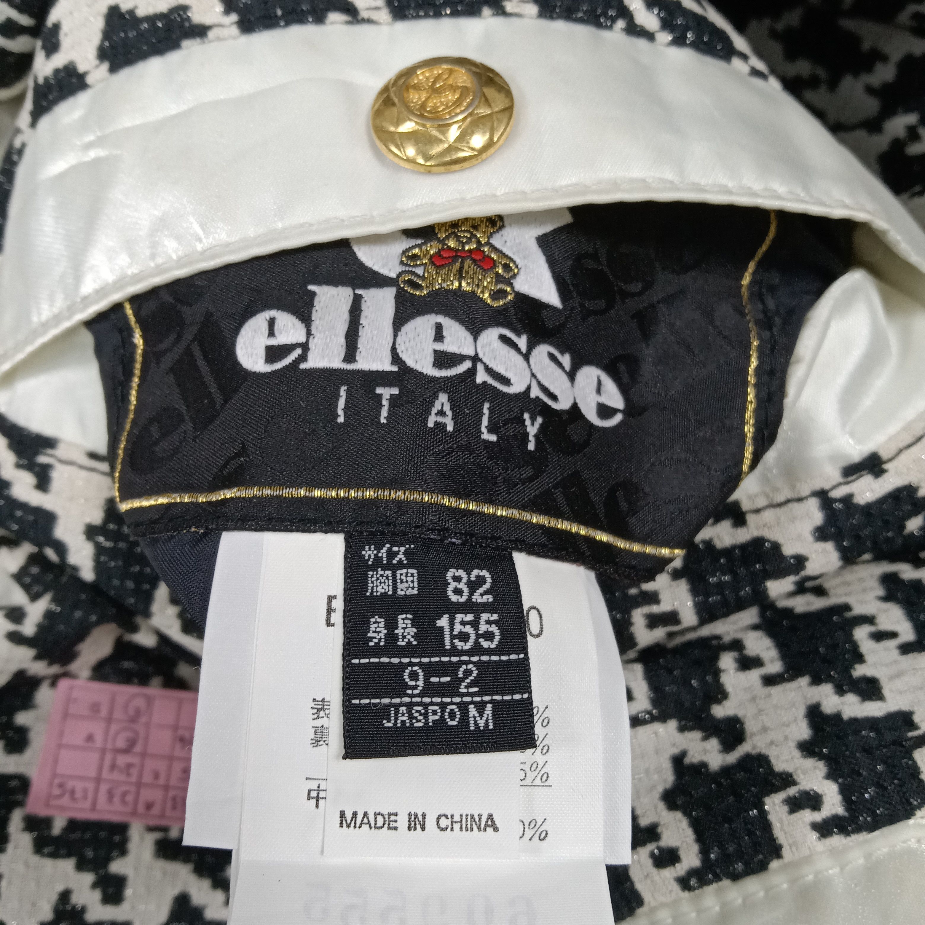 Ellesse Ellesse Reversible Fleece Vest Houndstooth C283N15 Size US L / EU 52-54 / 3 - 6 Thumbnail