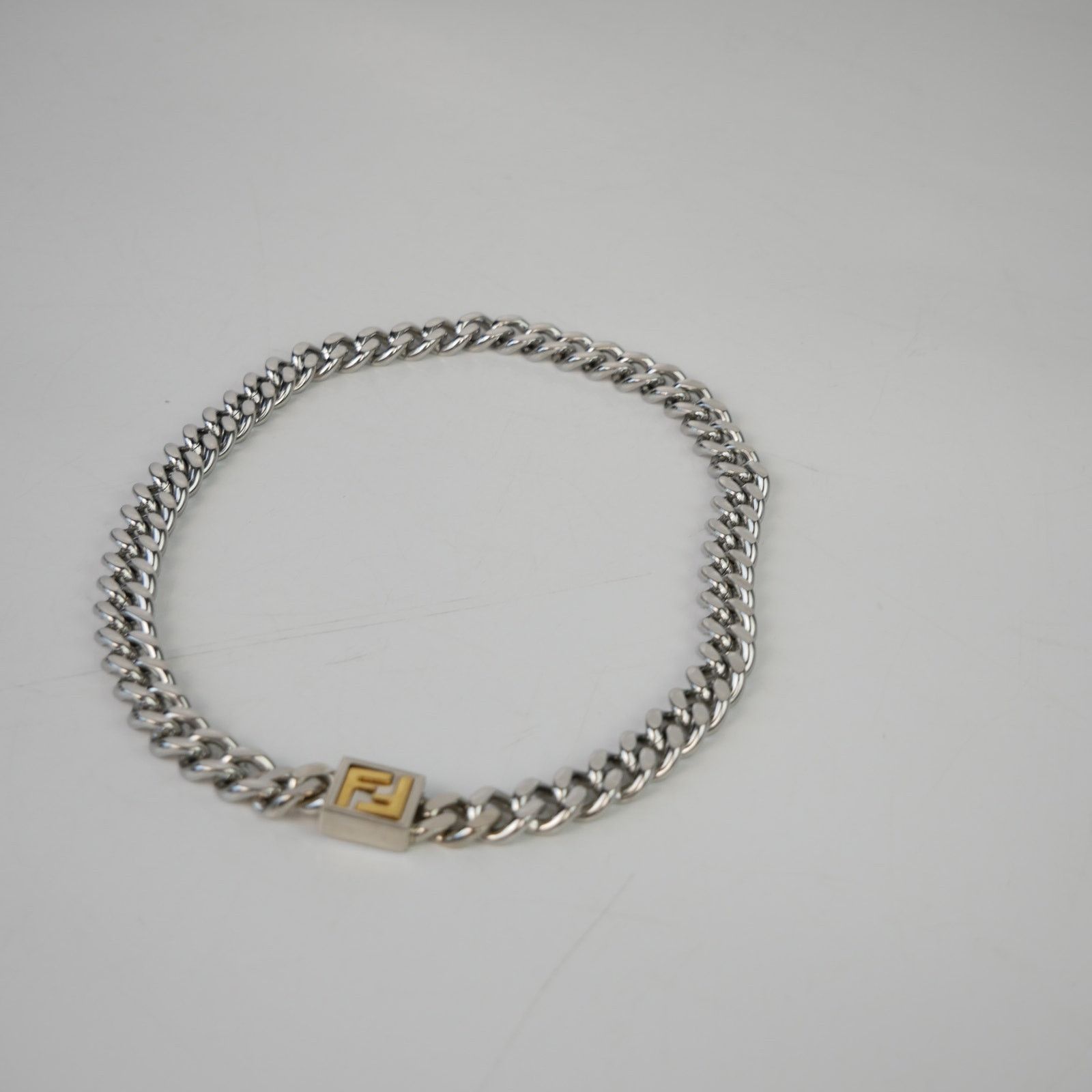 Fendi Fendi Cuban Mens Necklace Size ONE SIZE - 2 Thumbnail