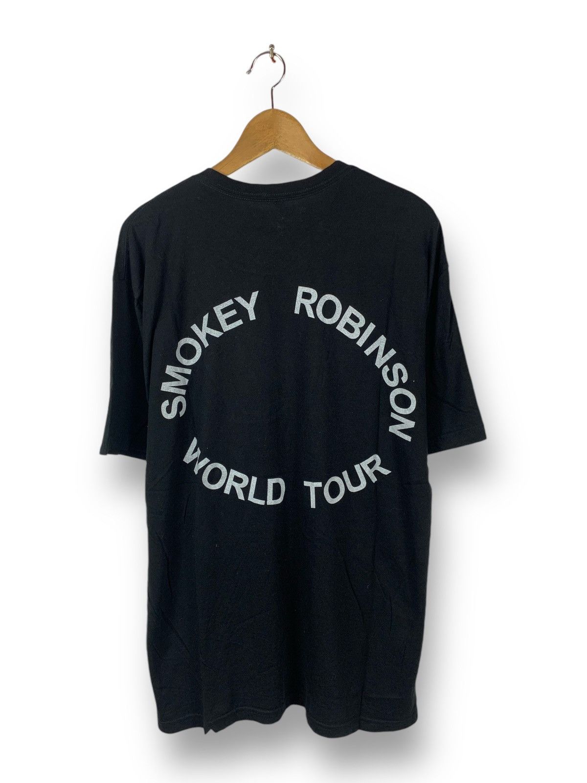 Band Tees Rare! Smokey Robinson American R&B Soul Singer Tee Size US XL / EU 56 / 4 - 2 Thumbnail