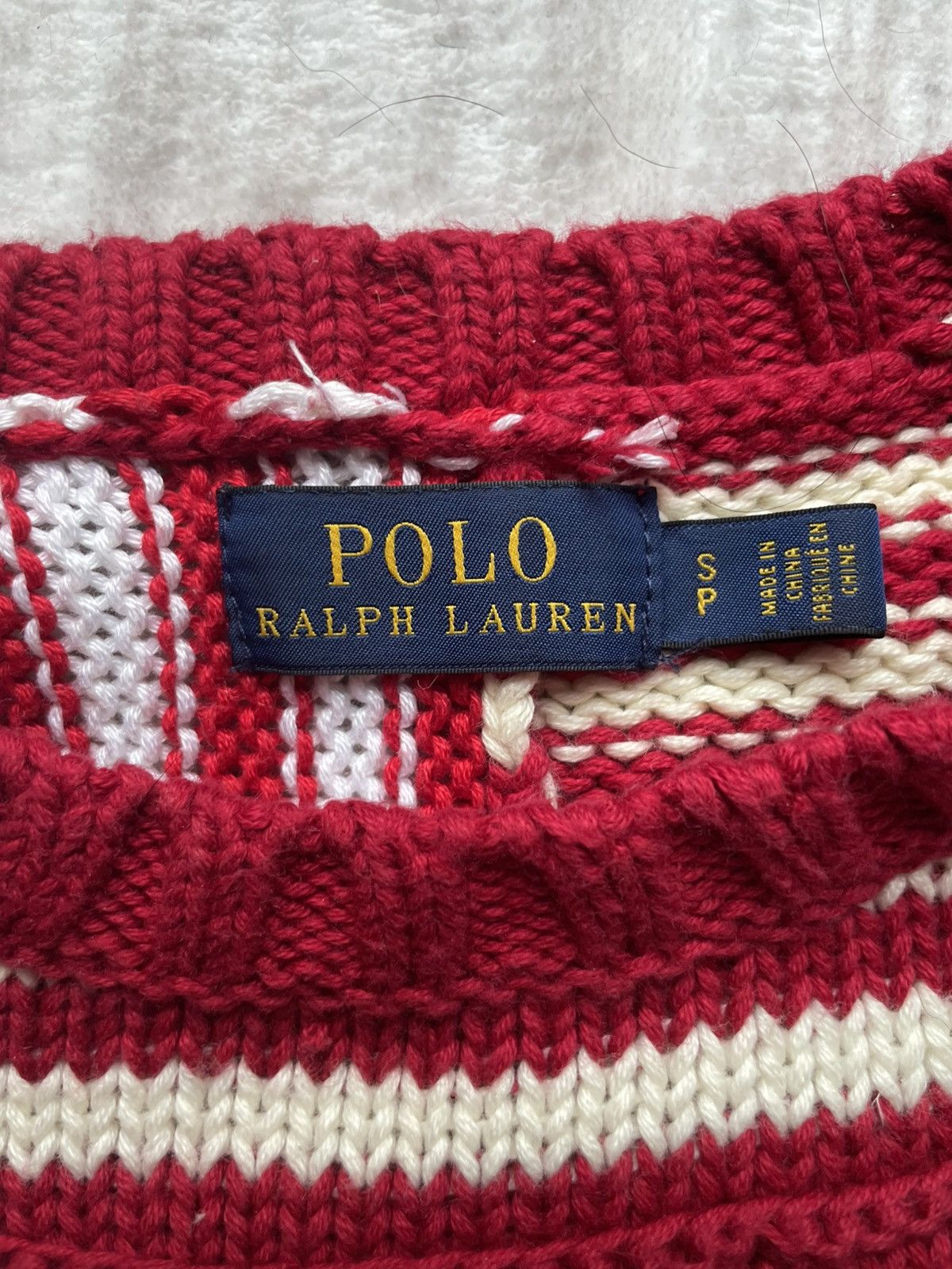 Polo Ralph Lauren Ralph Lauren Women’s Knit Sweater Size S Flag Design Size S / US 4 / IT 40 - 4 Thumbnail