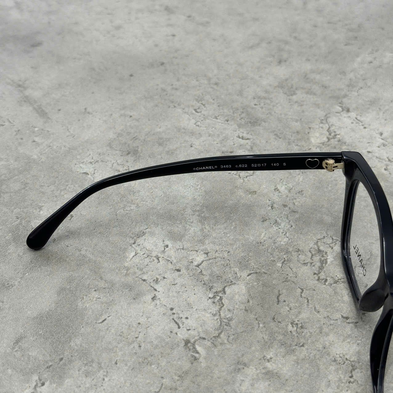 Chanel CHANEL 0CH3463 C622 Sunglasses BLACK Size ONE SIZE - 3 Thumbnail