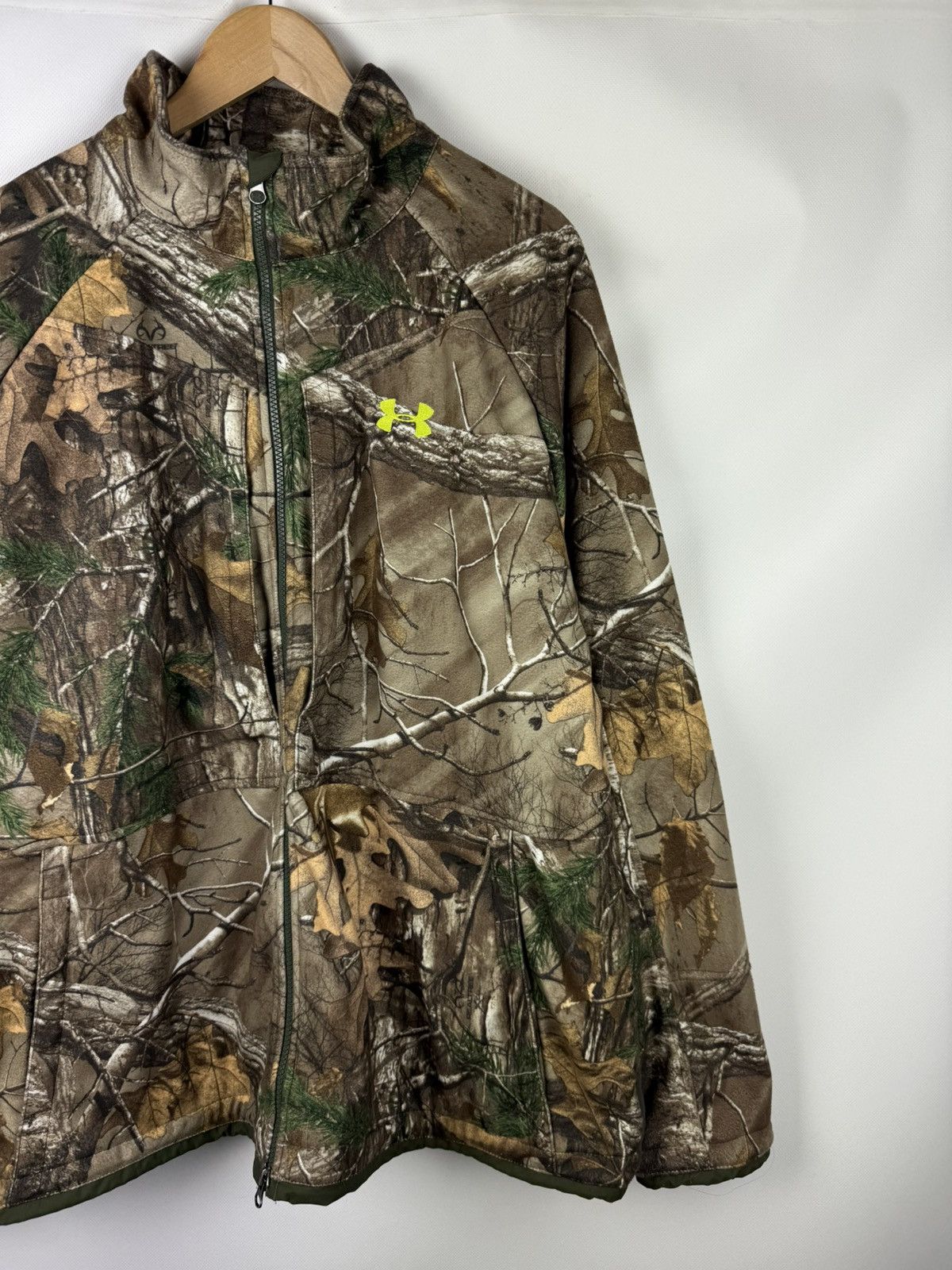 Under Armour Under Armour Scent Control Realtree Hunting Fleece Jacket Size US XXL / EU 58 / 5 - 3 Thumbnail