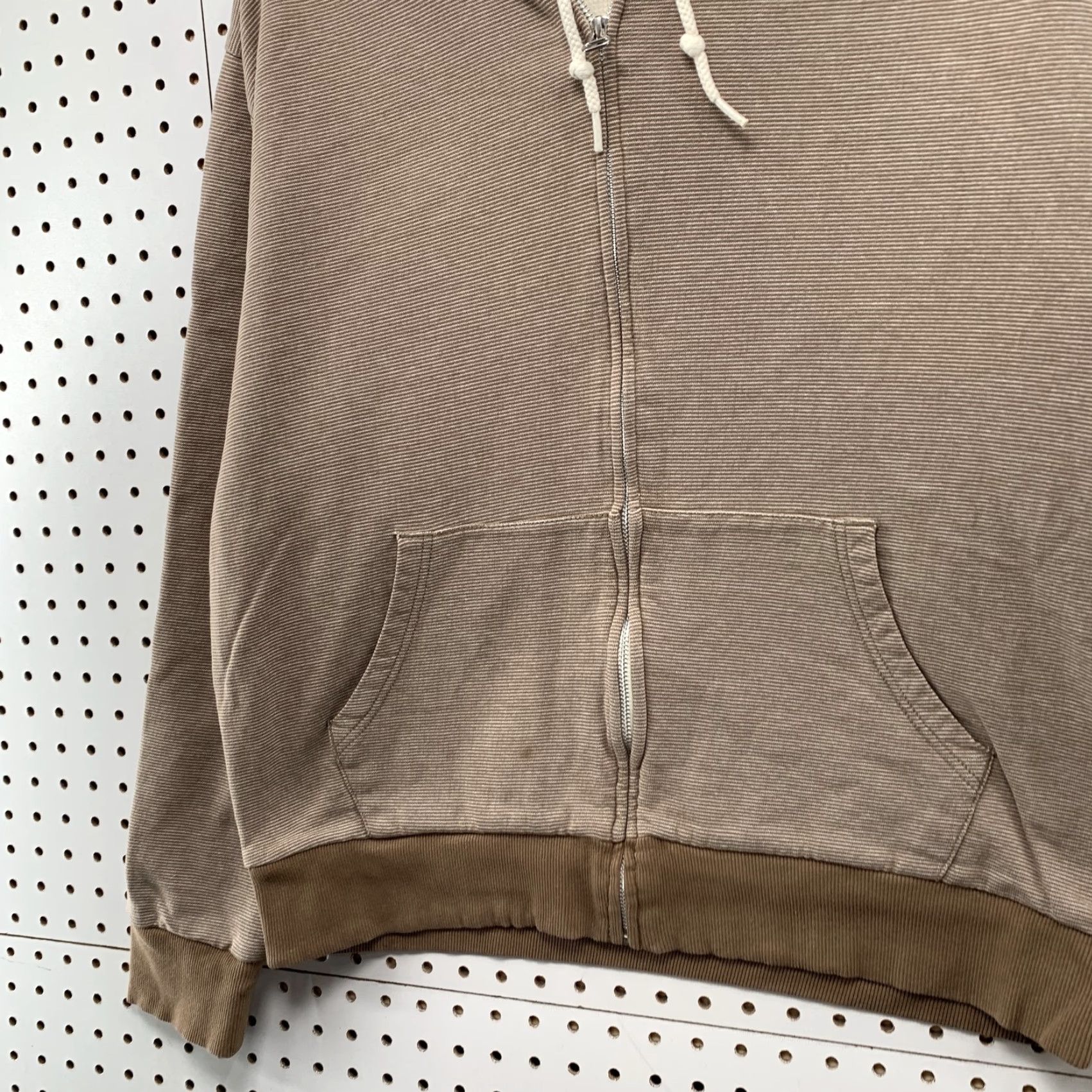 Old Navy Old Navy Hoodie Sweatshirt Mens Large Brown Thermal Lined Hooded Heavyweight Size US L / EU 52-54 / 3 - 5 Thumbnail