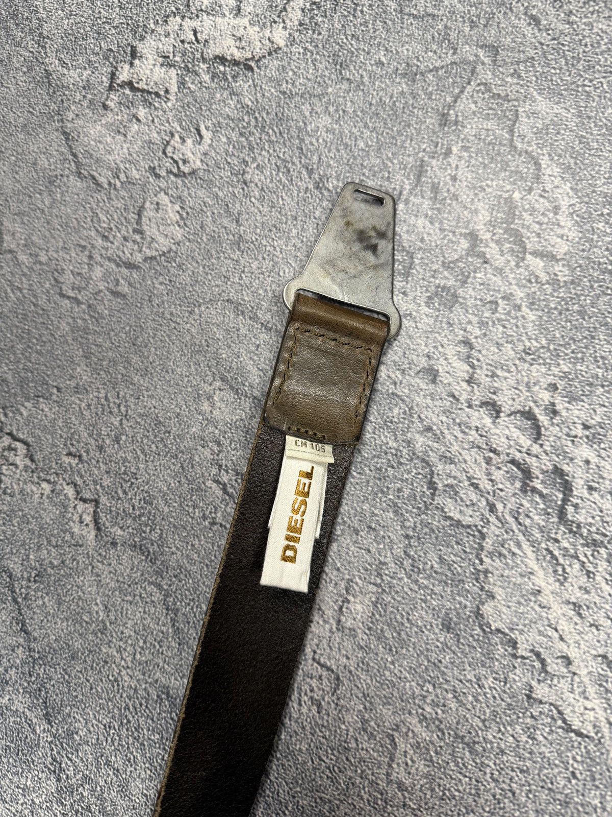 Diesel Y2K Diesel Belt Metal Logo Japanese Size ONE SIZE - 12 Thumbnail