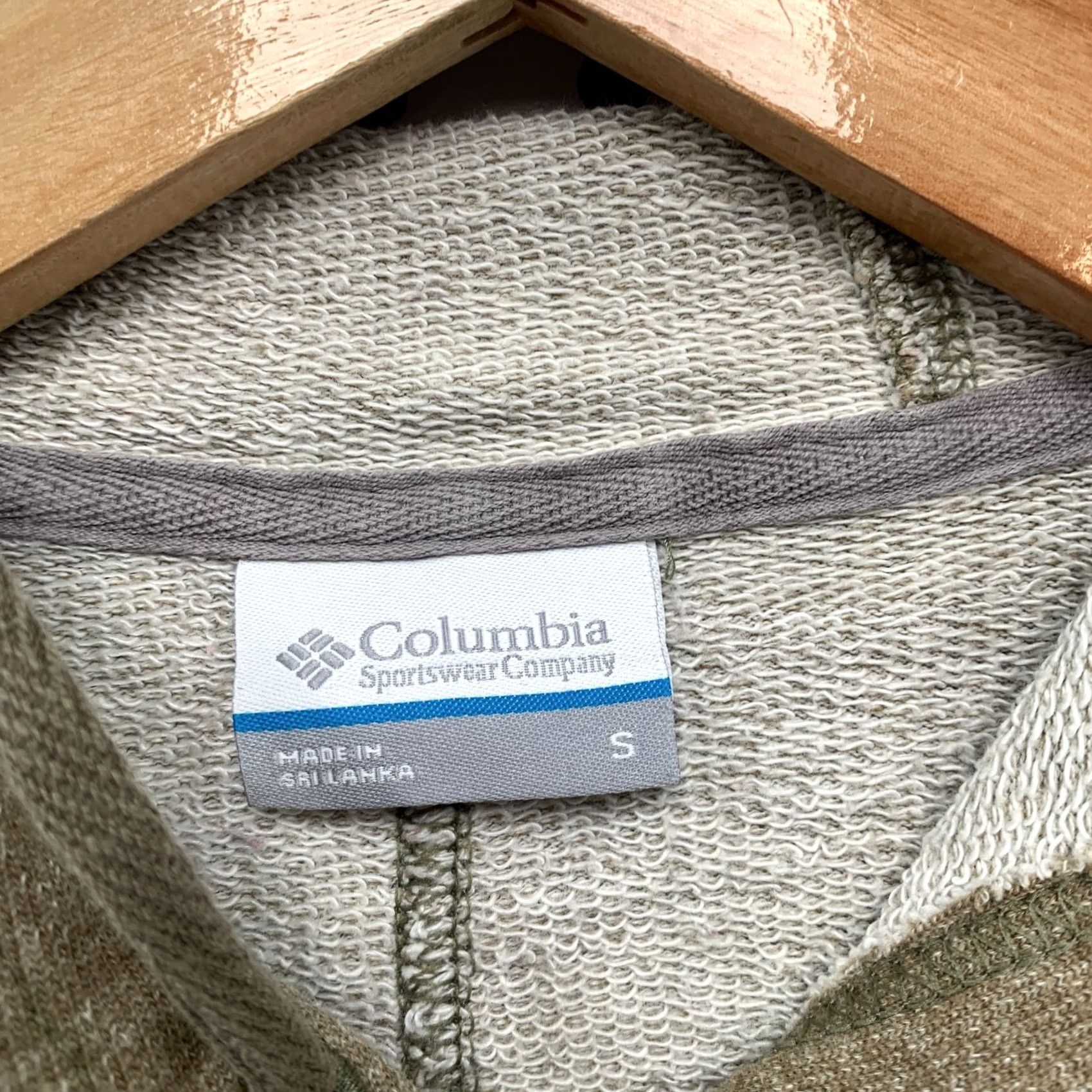 Vintage Columbia Henley Hooded Button Sweatshirt Brown Womens Small Pullover Size S / US 4 / IT 40 - 7 Thumbnail