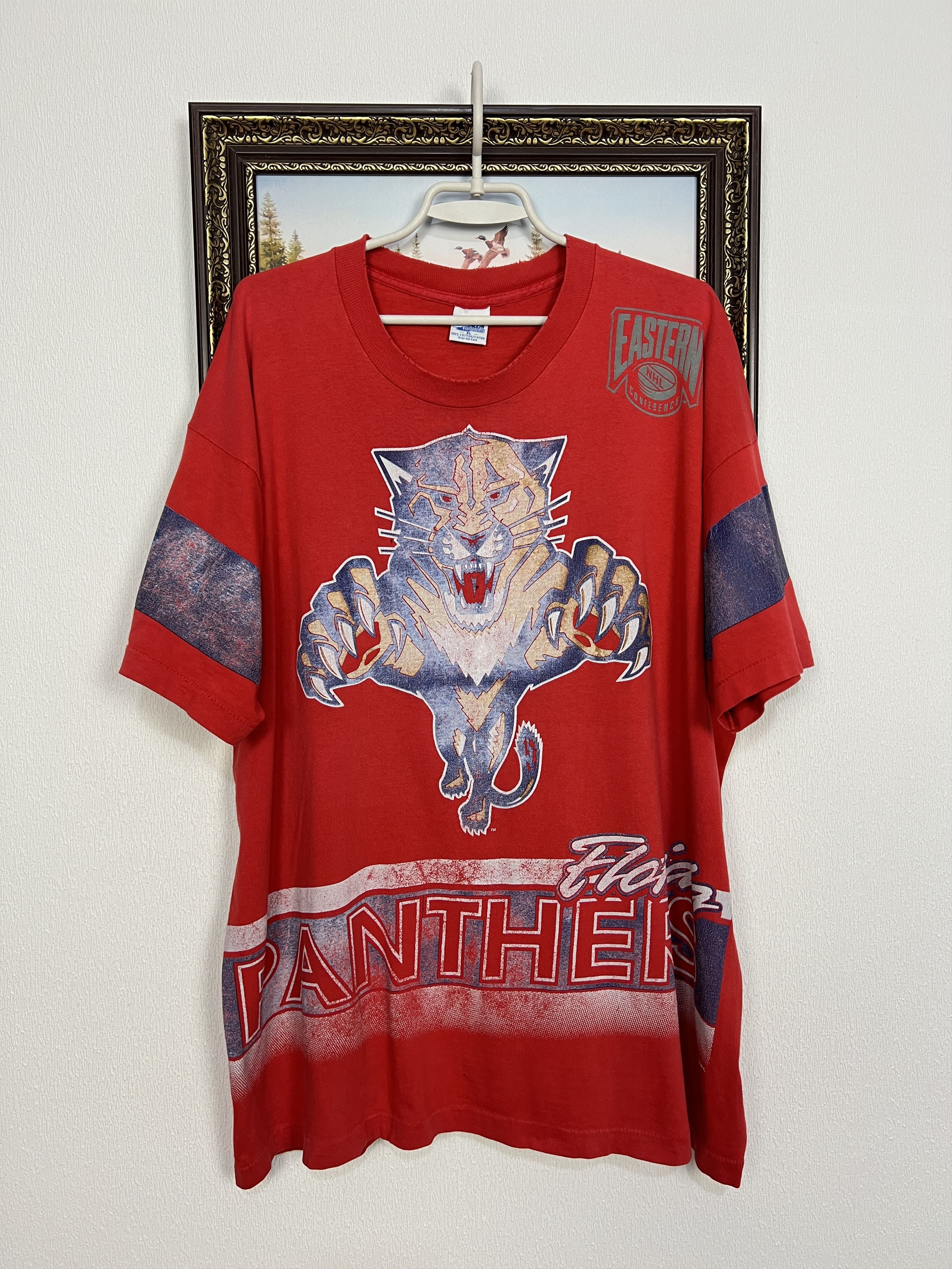 Florida Patherns Ice Hockey Jersey NHL Over Print Shirt