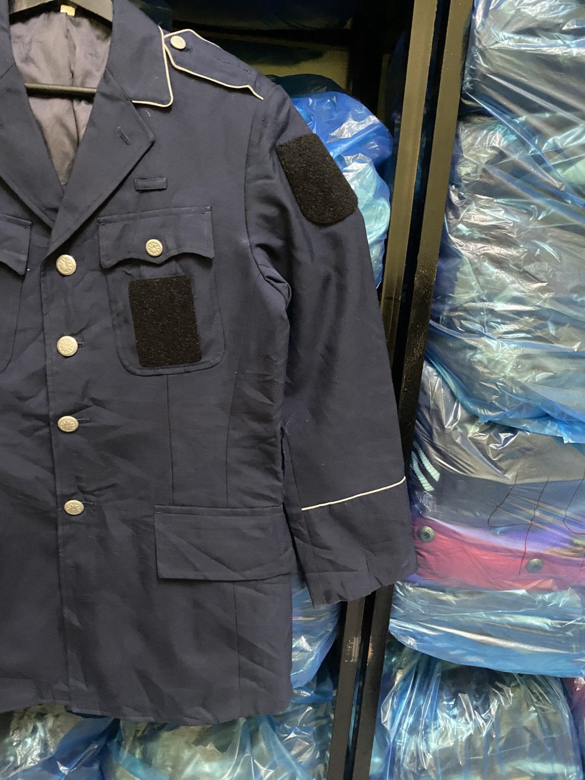 Other VINTAGE 80S MILITARY UNIFORM JACKET Size US M / EU 48-50 / 2 - 4 Thumbnail