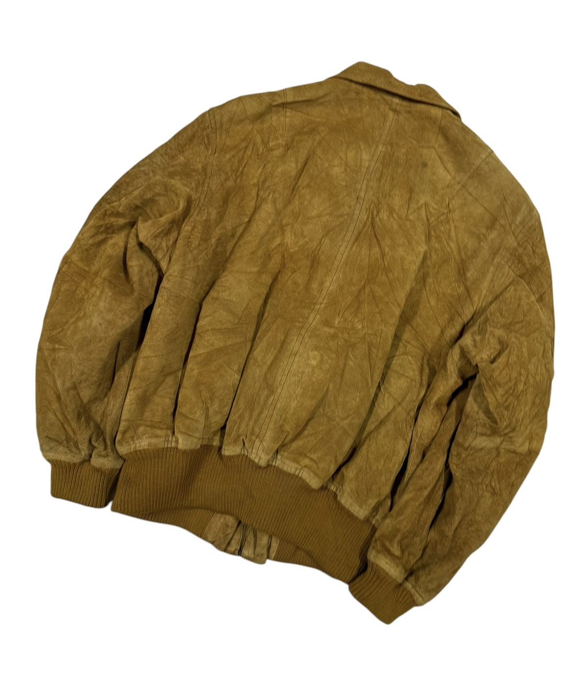 Kadoya × Vintage Vtg🔥Dgrace Unlimited Bomber Leather Jacket Size US L / EU 52-54 / 3 - 11 Thumbnail