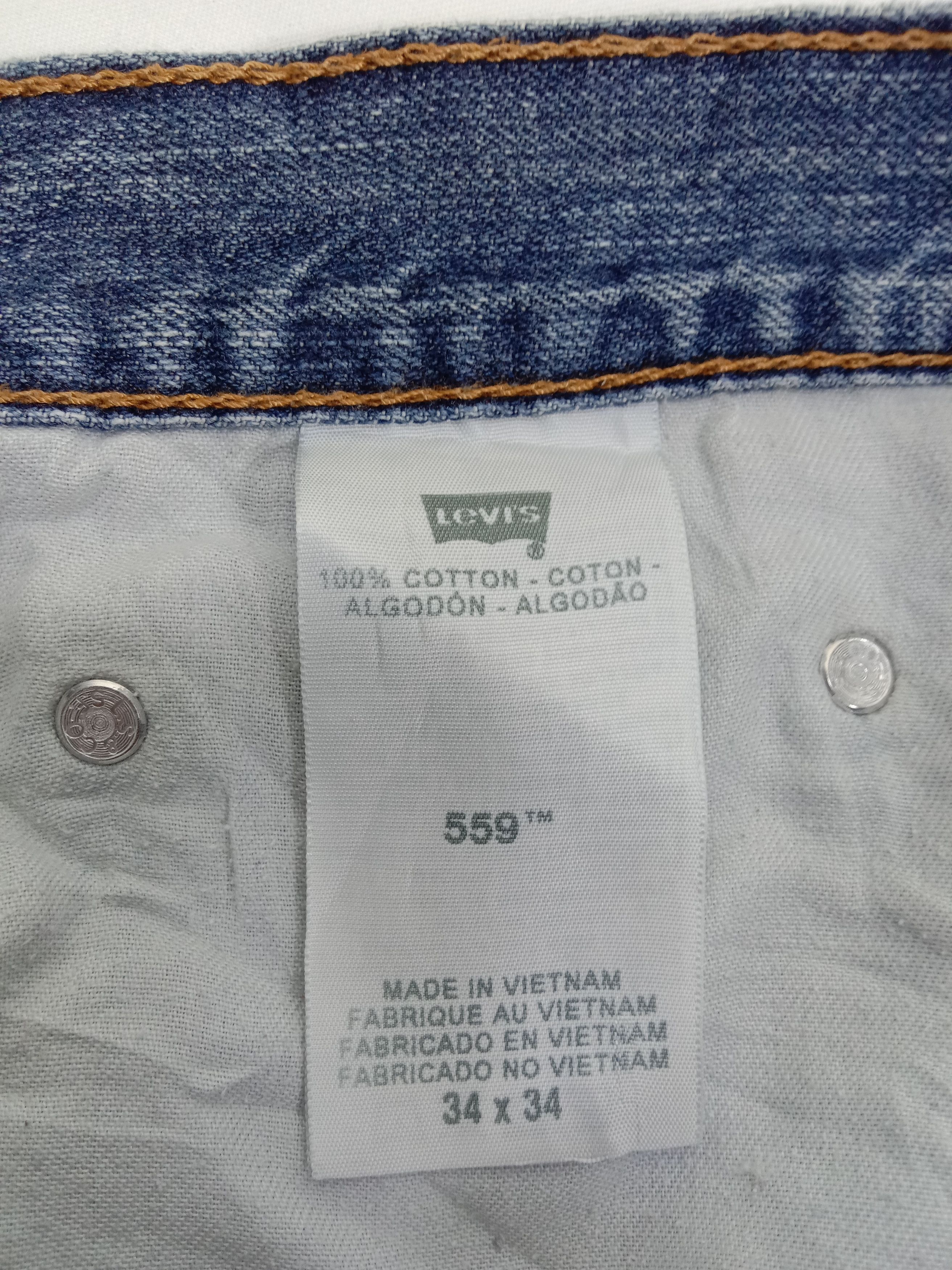 Levi's Vintage Levi's 559 Jeans Relaxed Straight Fit Denim Size US 34 / EU 50 - 14 Thumbnail