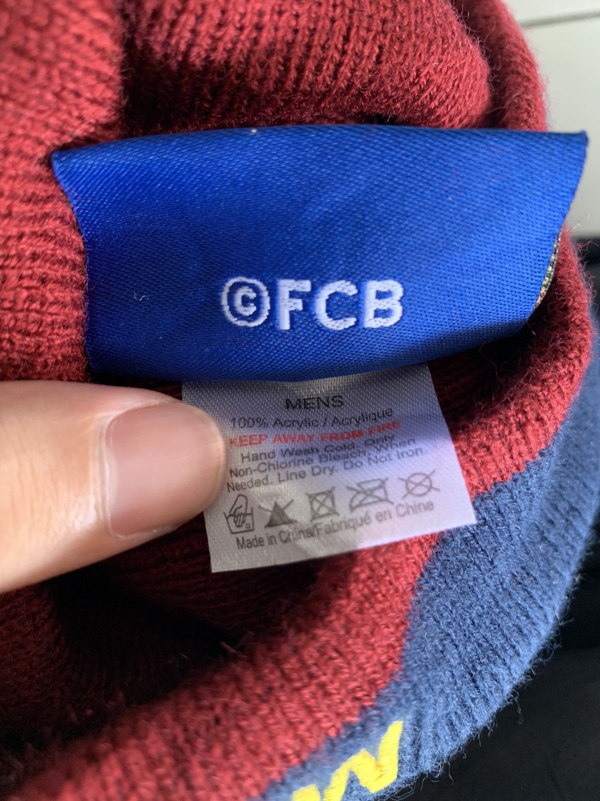 Japanese Brand FCB BARCELONA WITH MESSI 10 RARE BEANIE HATS Size ONE SIZE - 9 Thumbnail