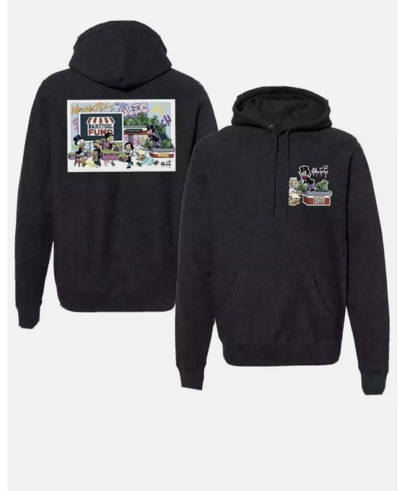 Alec Monopoly Alec Monopoly X Barstool Fund Hoodie Size US L / EU 52-54 / 3 - 1 Thumbnail