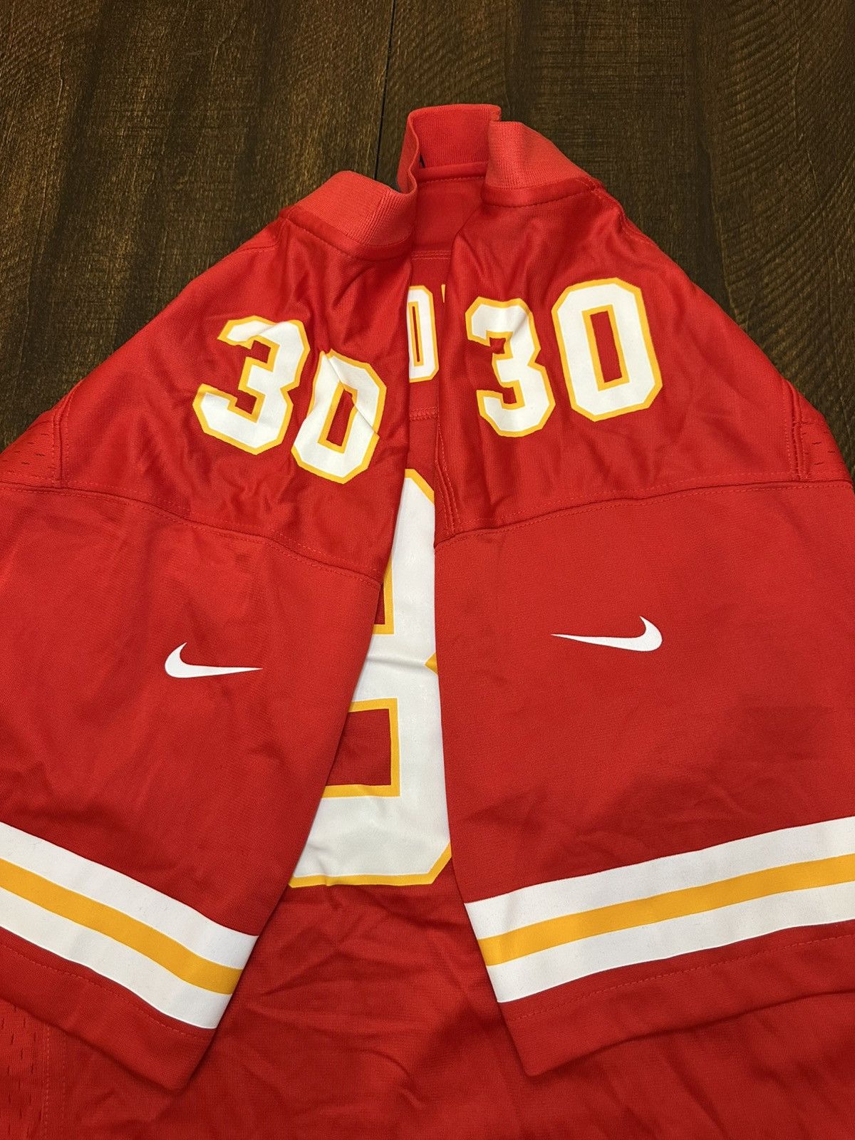 Nike NWT Dicaprio Bootle #30 Kansas City Chiefs Jersey-Size XL Size US XL / EU 56 / 4 - 13 Thumbnail