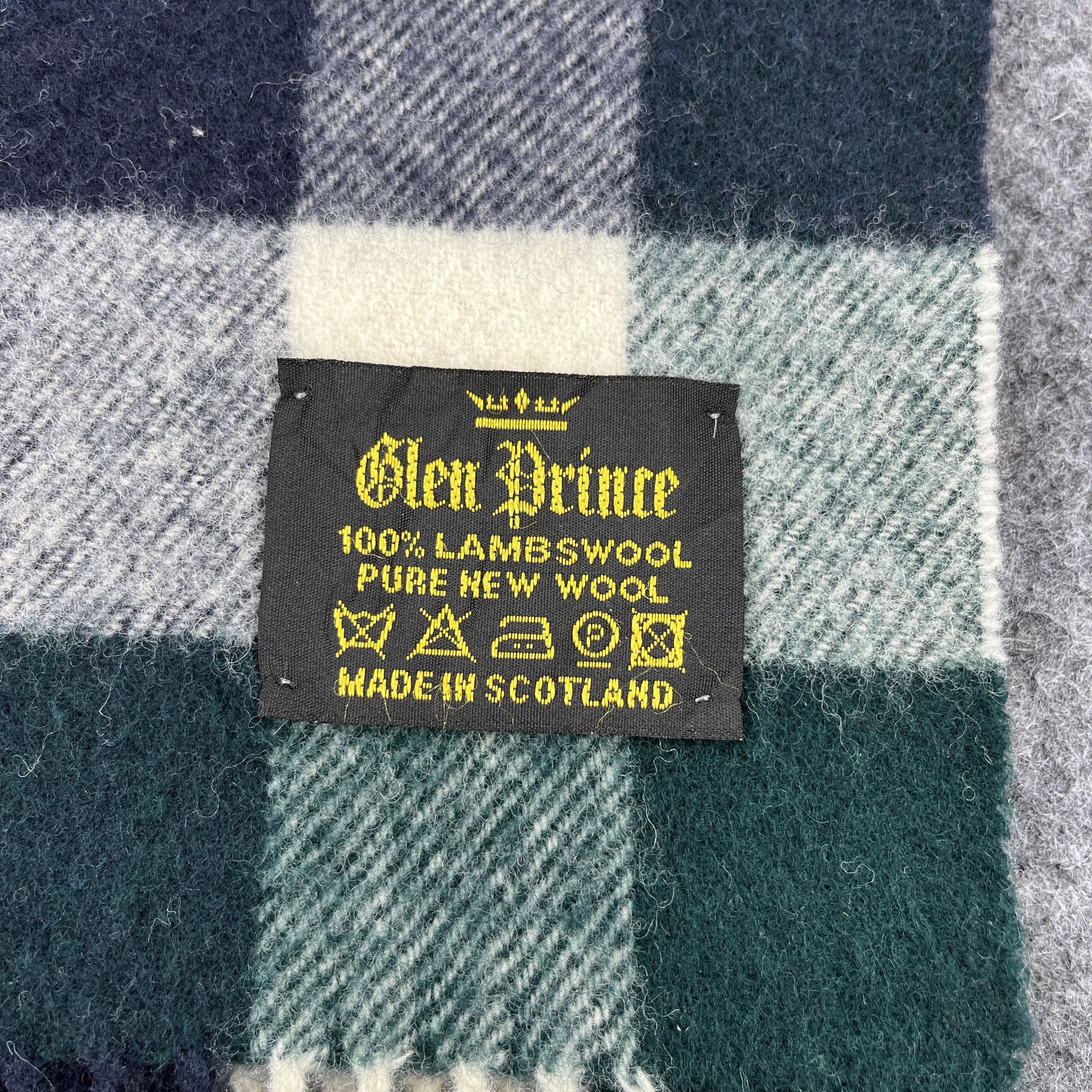 Vintage Glen Prince Scarf / Muffler / Neckwear T1557 Size ONE SIZE - 5 Thumbnail