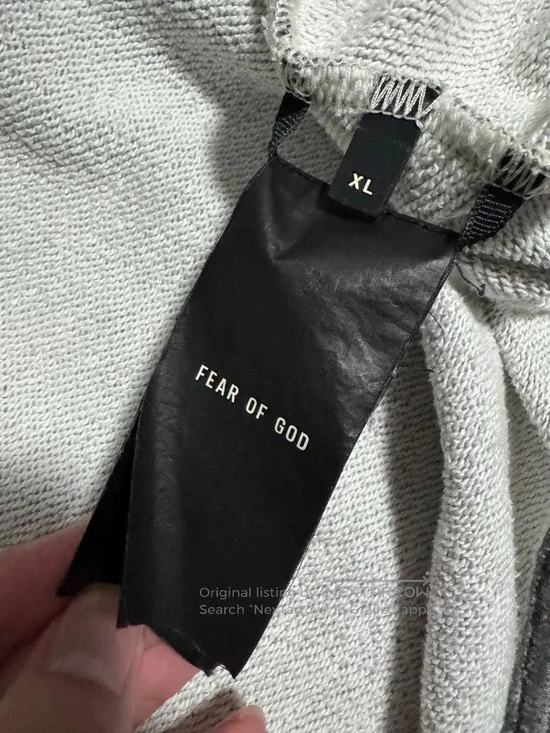 Fear of God Fear of God 6th FG Flocked Hoodie. Size US XL / EU 56 / 4 - 6 Thumbnail