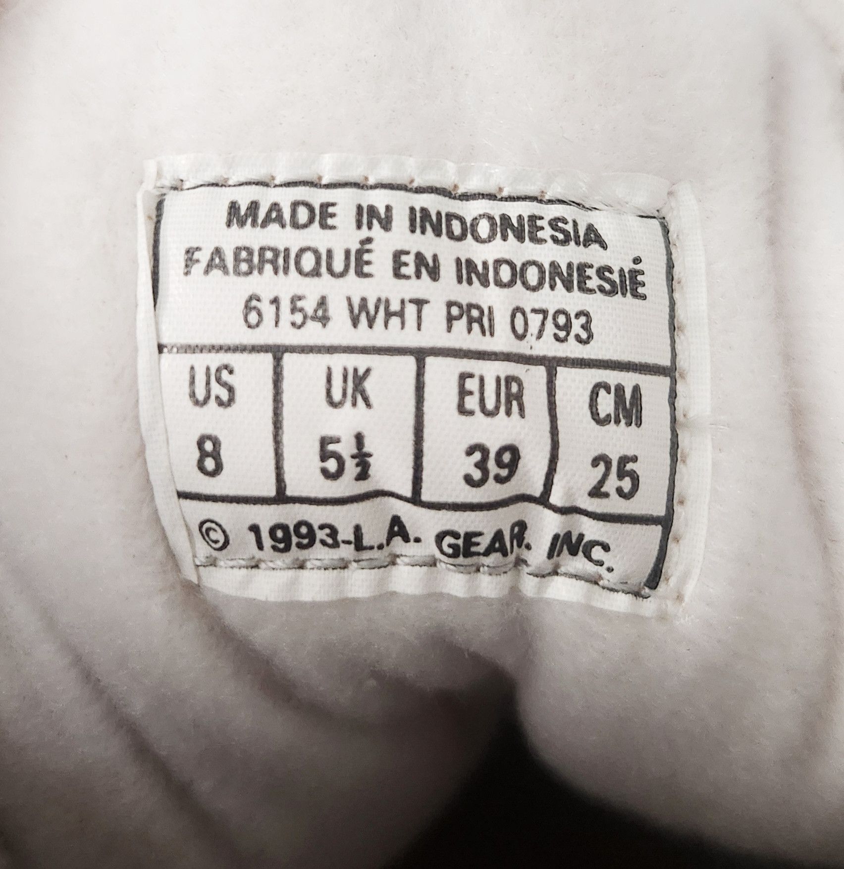La Gear × Vintage L.A Gear Vintage Rare Womens Size 8 1993 Hi white rhinestone Size US 8 / IT 38 - 15 Thumbnail
