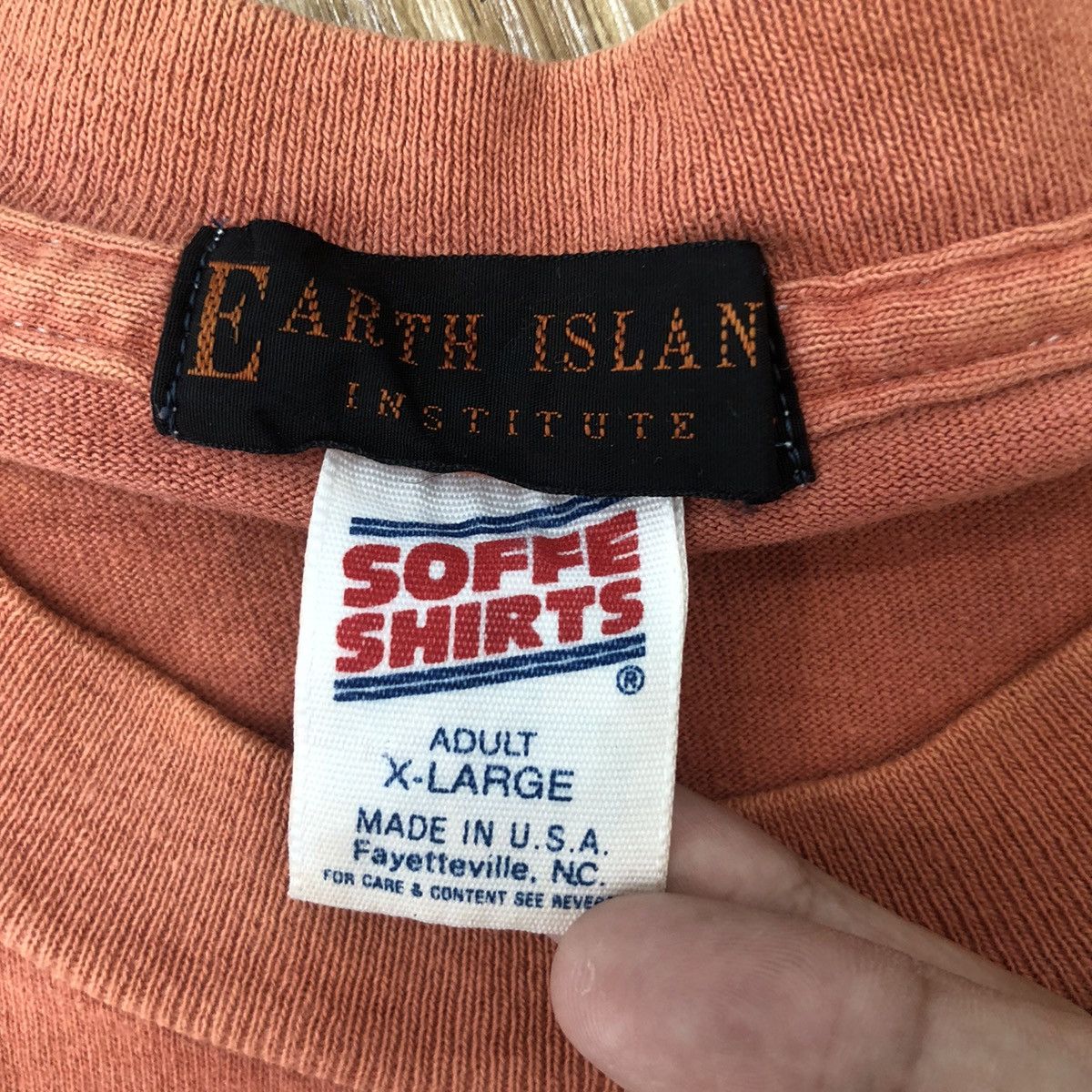Vintage Vintage 90s Keep Green Earth Island Institute T-Shirt Size US XL / EU 56 / 4 - 4 Thumbnail