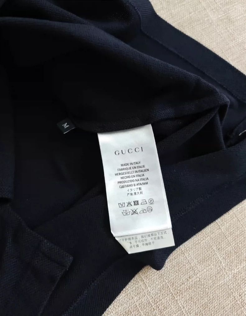 Gucci Gucci Men's short-sleeved polo shirt 2503-Nextarrow Size US M / EU 48-50 / 2 - 4 Thumbnail