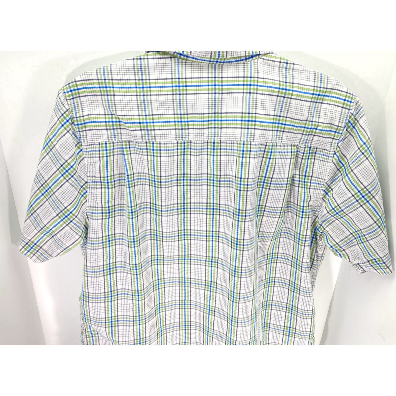 The North Face The North Face Camp Shirt Men M Green Check Button Short Sleeve Casual Regular Slim Fit Size US M / EU 48-50 / 2 - 7 Thumbnail