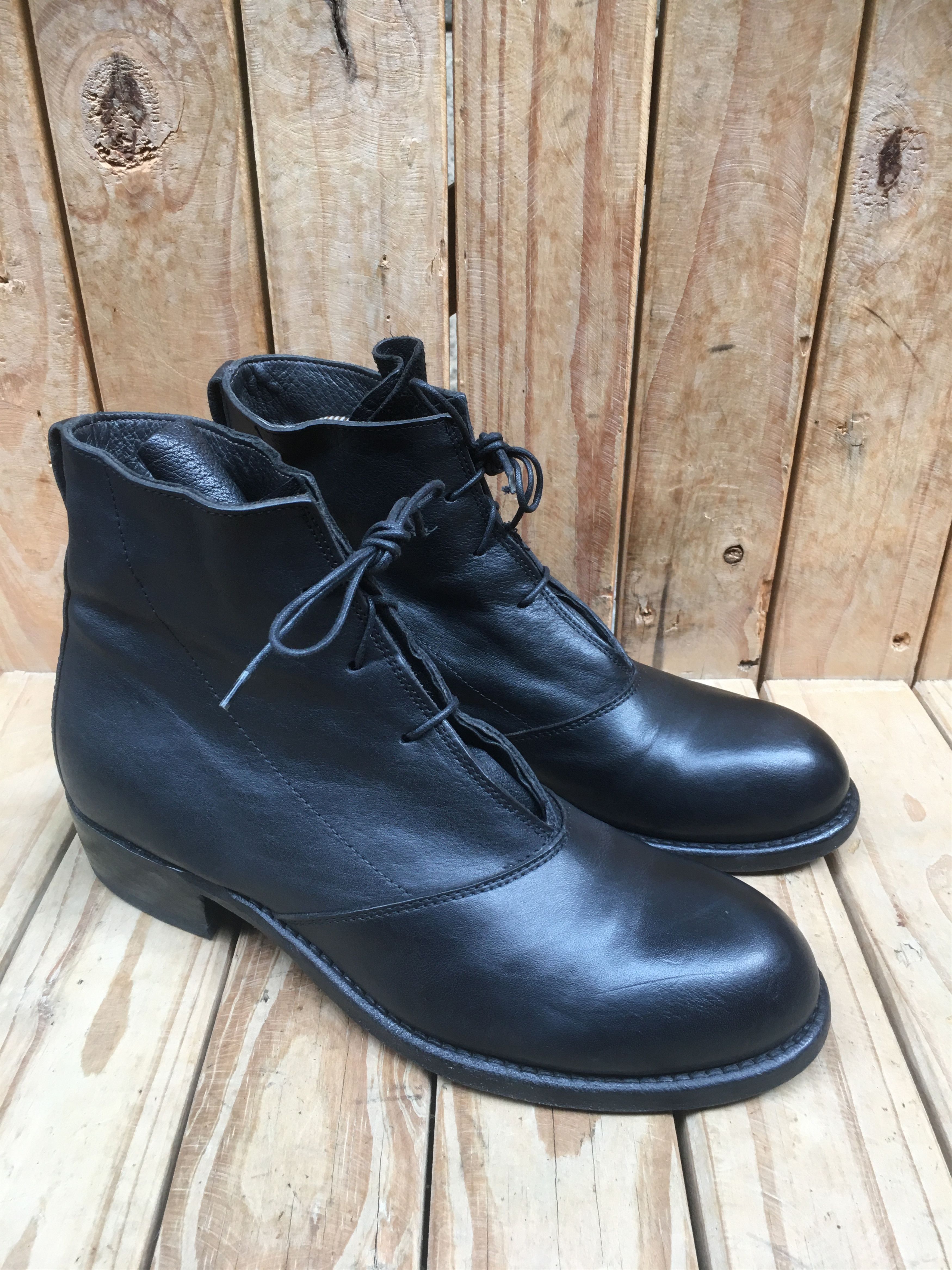 MoMA Moma black Women's leather boots SIZE EUR 40 Size US 10 / IT 40 - 6 Thumbnail
