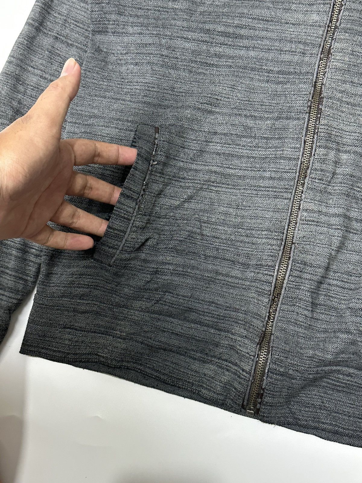 If Six Was Nine × Japanese Brand × Le Grande Bleu (L.G.B.) fur hoodie stripe style anti label japanese brand Size US M / EU 48-50 / 2 - 6 Thumbnail