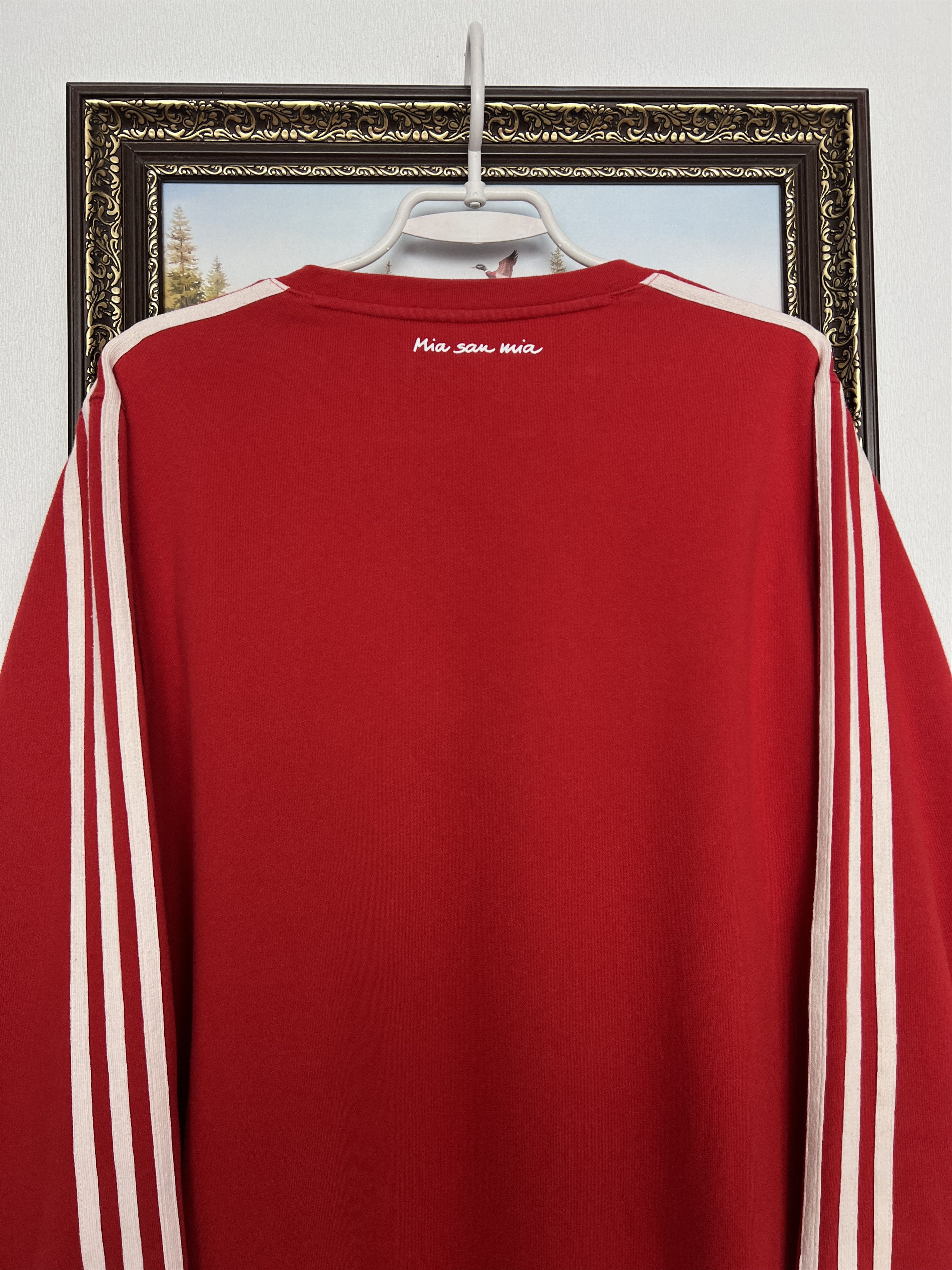 Adidas Bayern Munich Football Sweatshirt Soccer Track Top Jacket Size US L / EU 52-54 / 3 - 8 Thumbnail